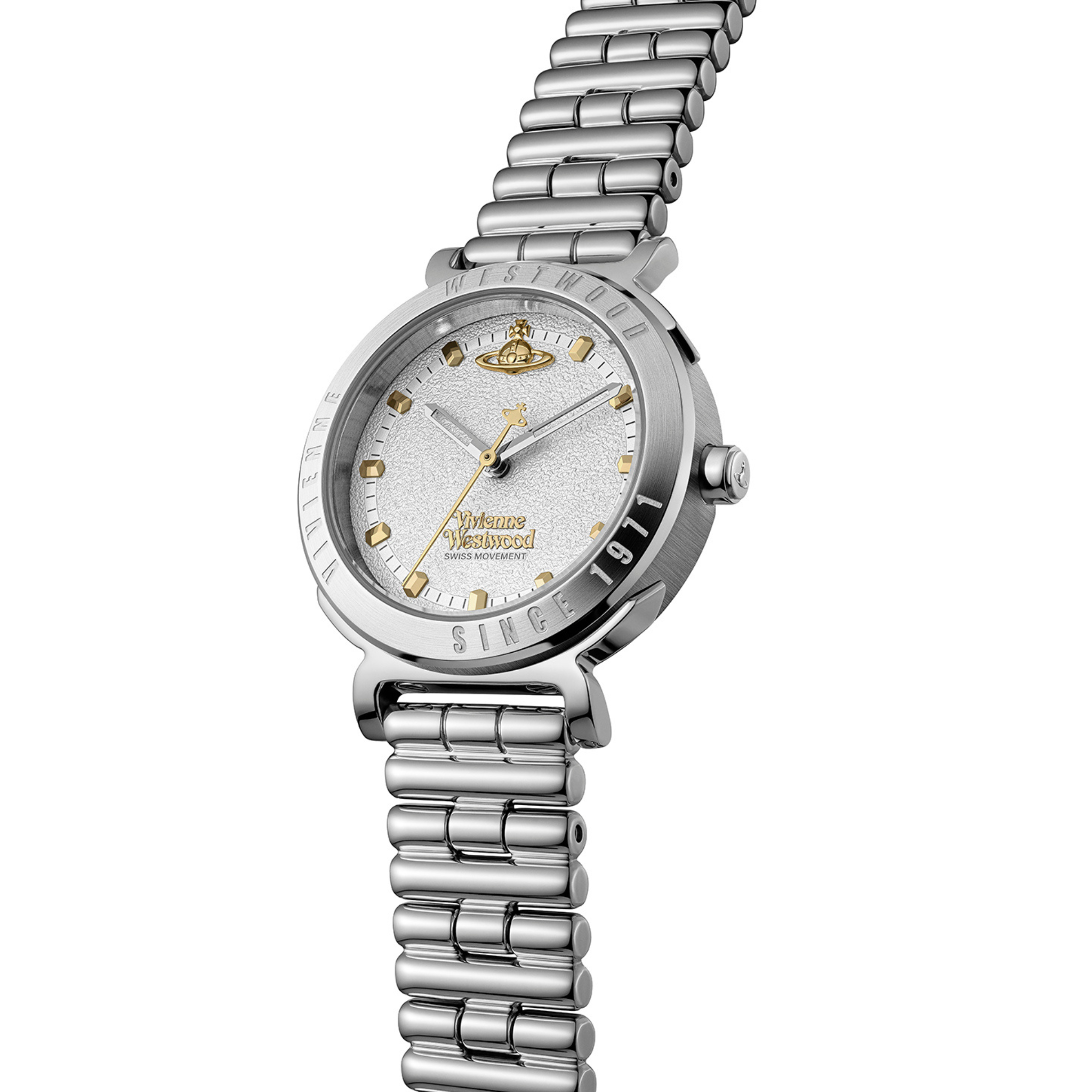 Womens Vivienne Westwood Silver/White Dial The Chelsea Watch