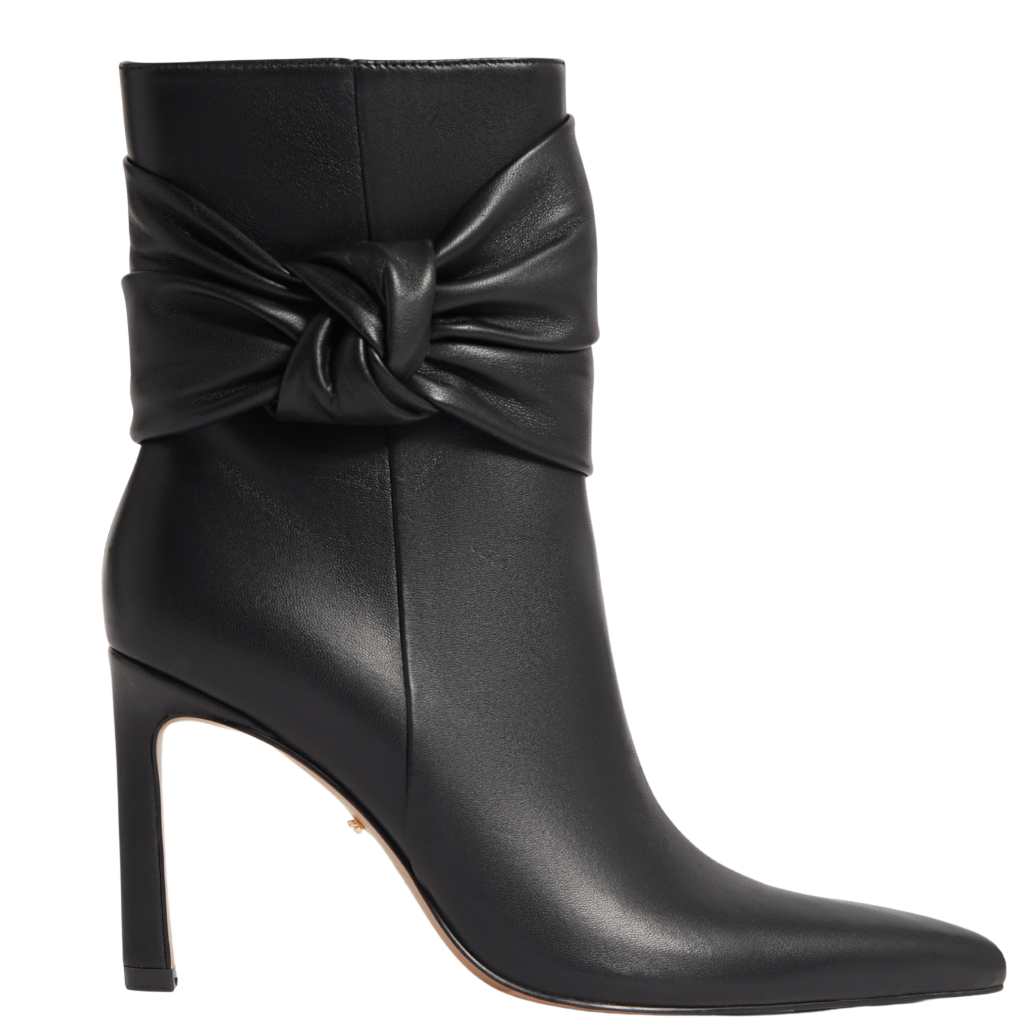 Womens Ted Baker Black Side Knot Heel Ankle Boot