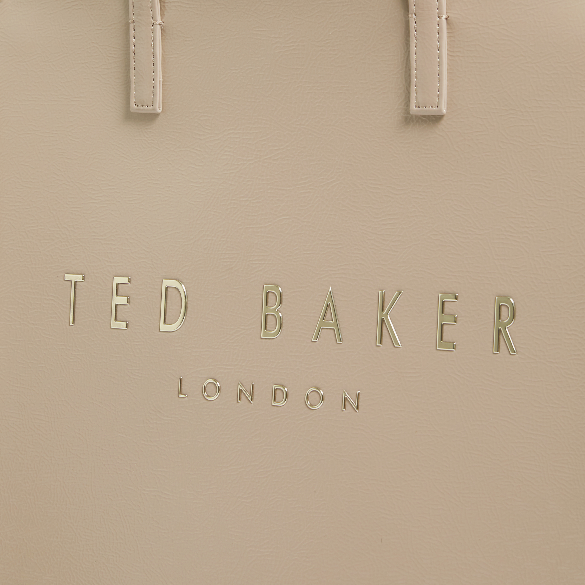 Womens Ted Baker Stone Crinkon Crinkle Large Icon Bag