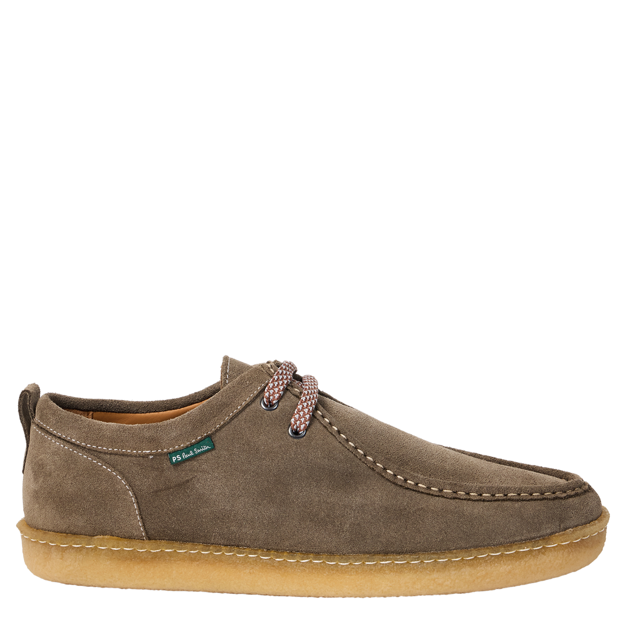 Mens Paul Smith Smoke Grey Buster Suede Shoes