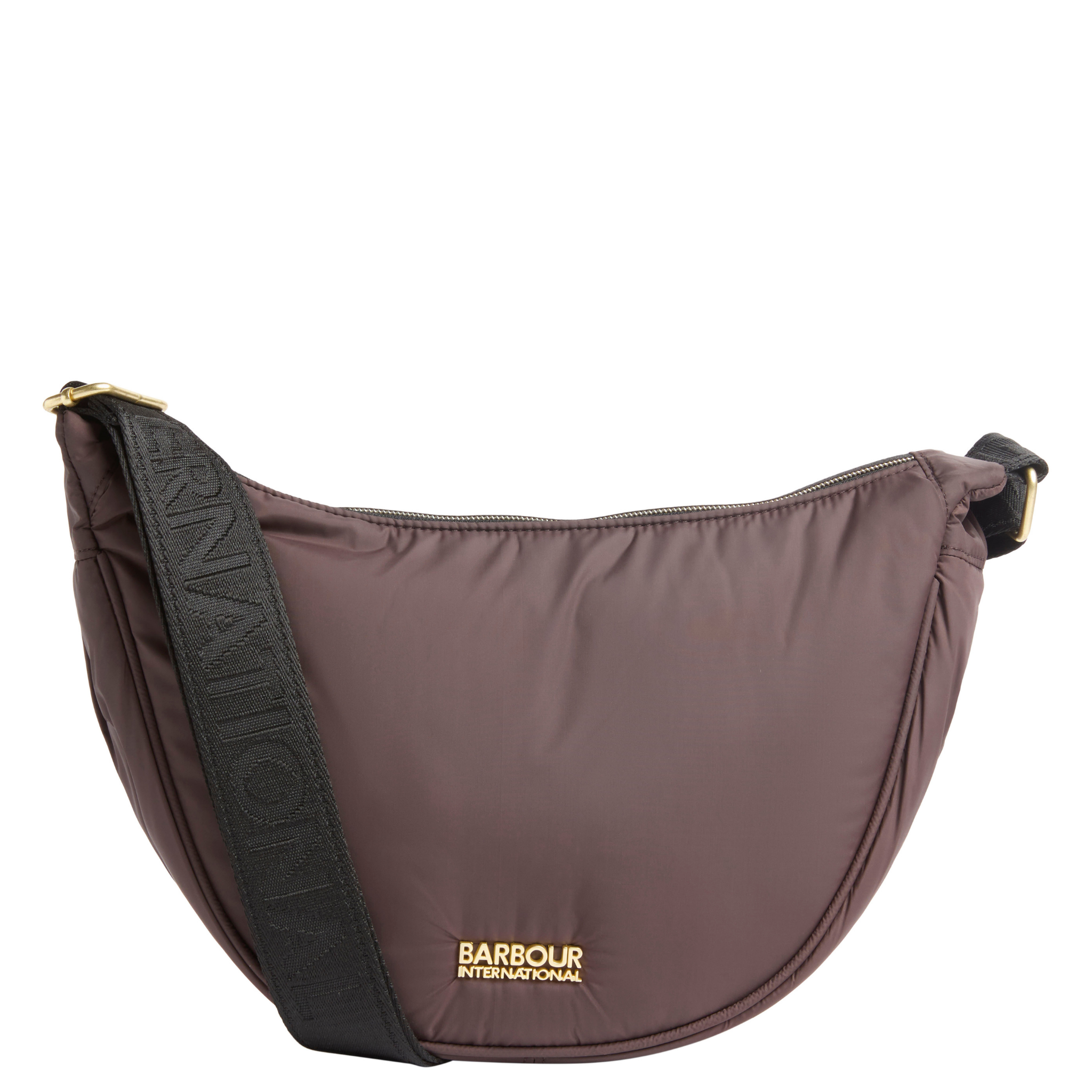 Womens Barbour International Truffle Monaco Sling Bag