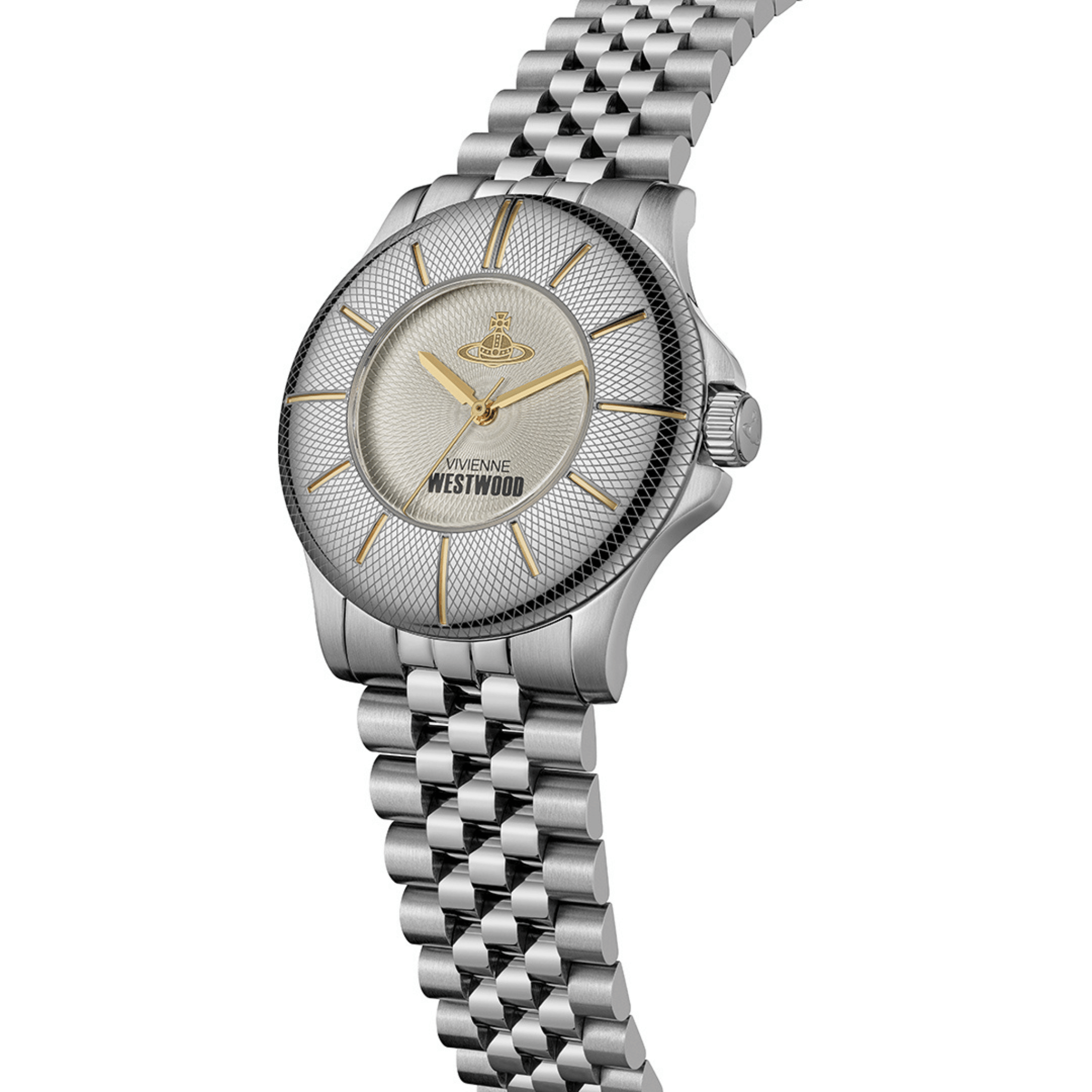 Mens Vivienne Westwood Silver Walbrook Bracelet Watch