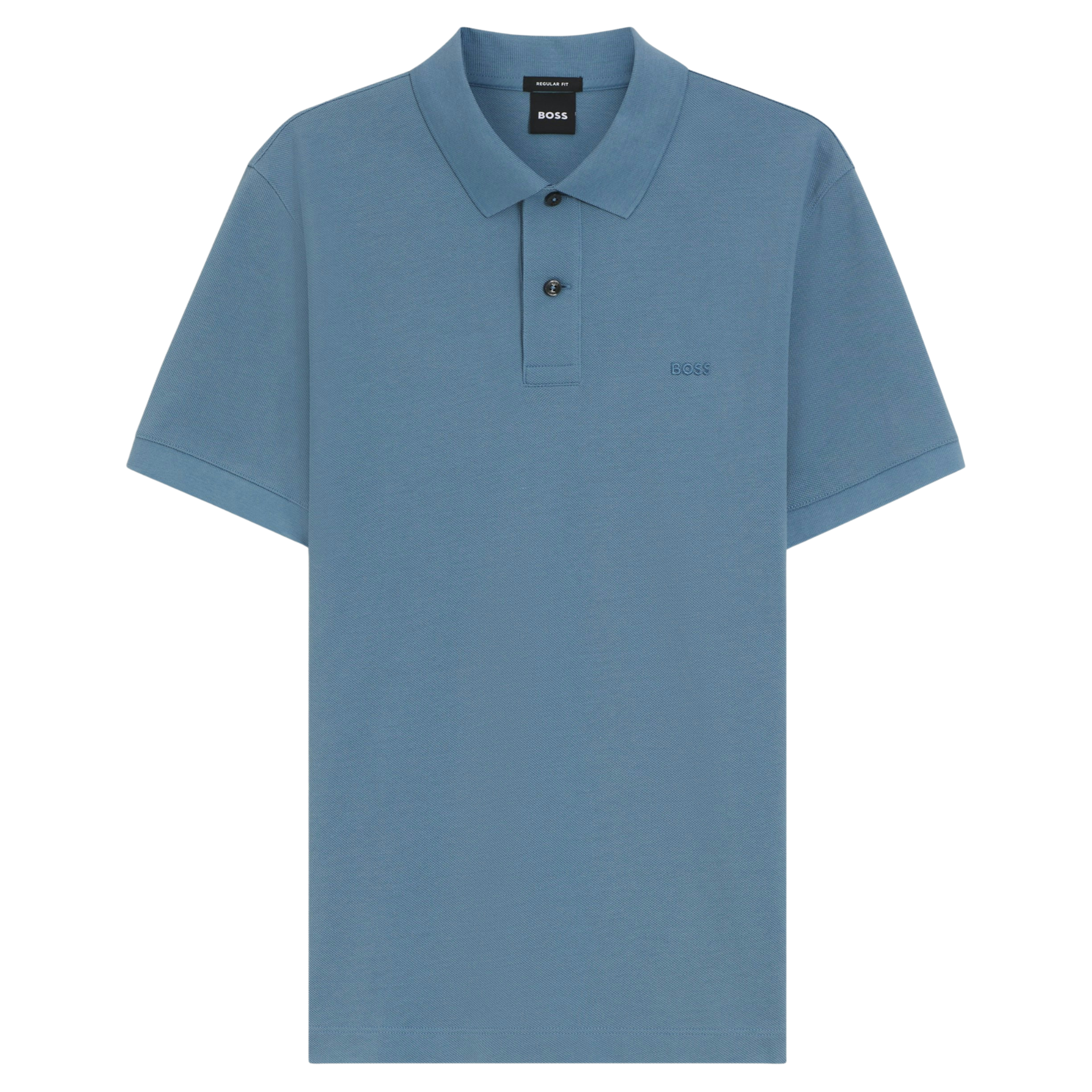 Mens BOSS Light Blue Pallas S/s Polo Shirt