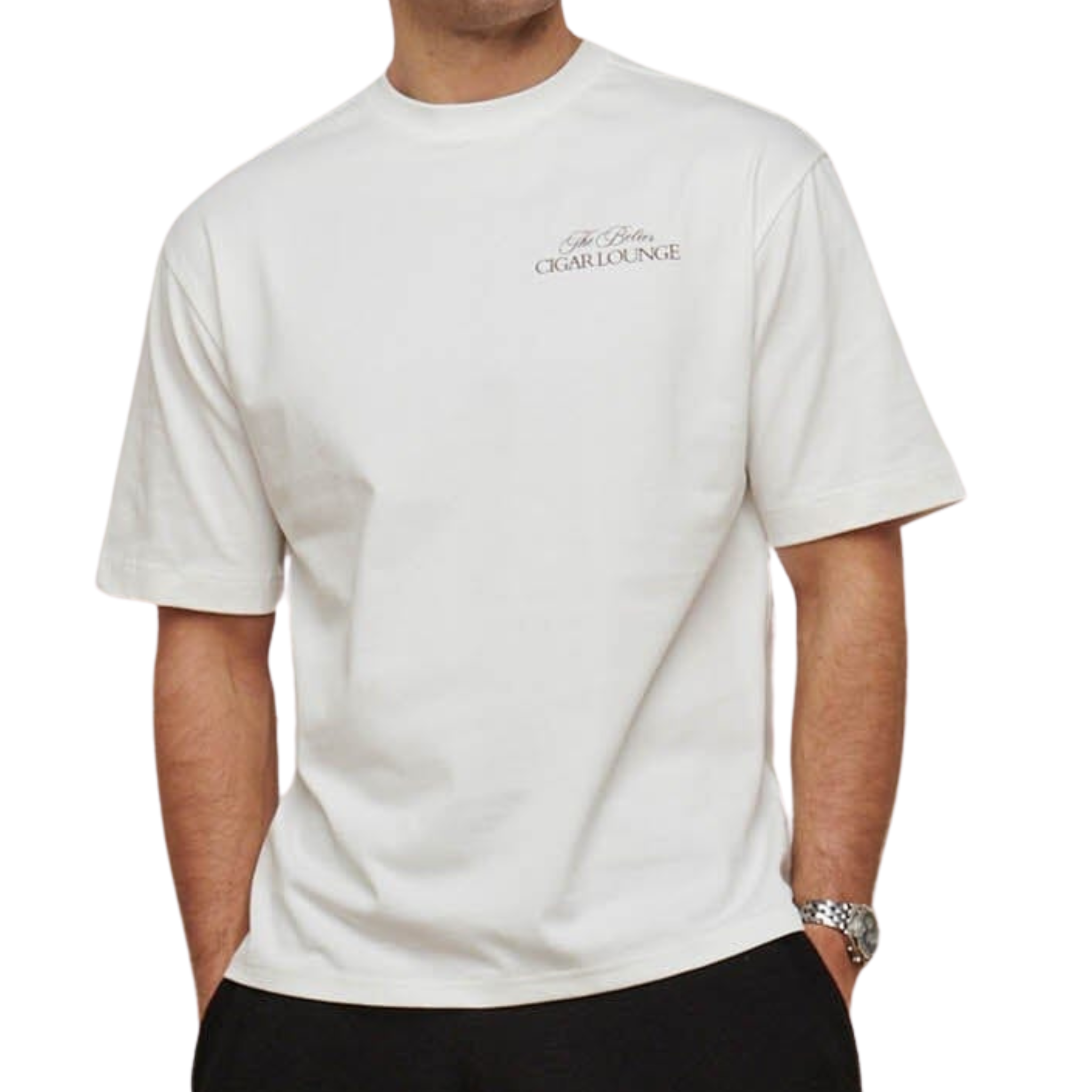 Mens Belier Off White Gentlemans S/s T Shirt