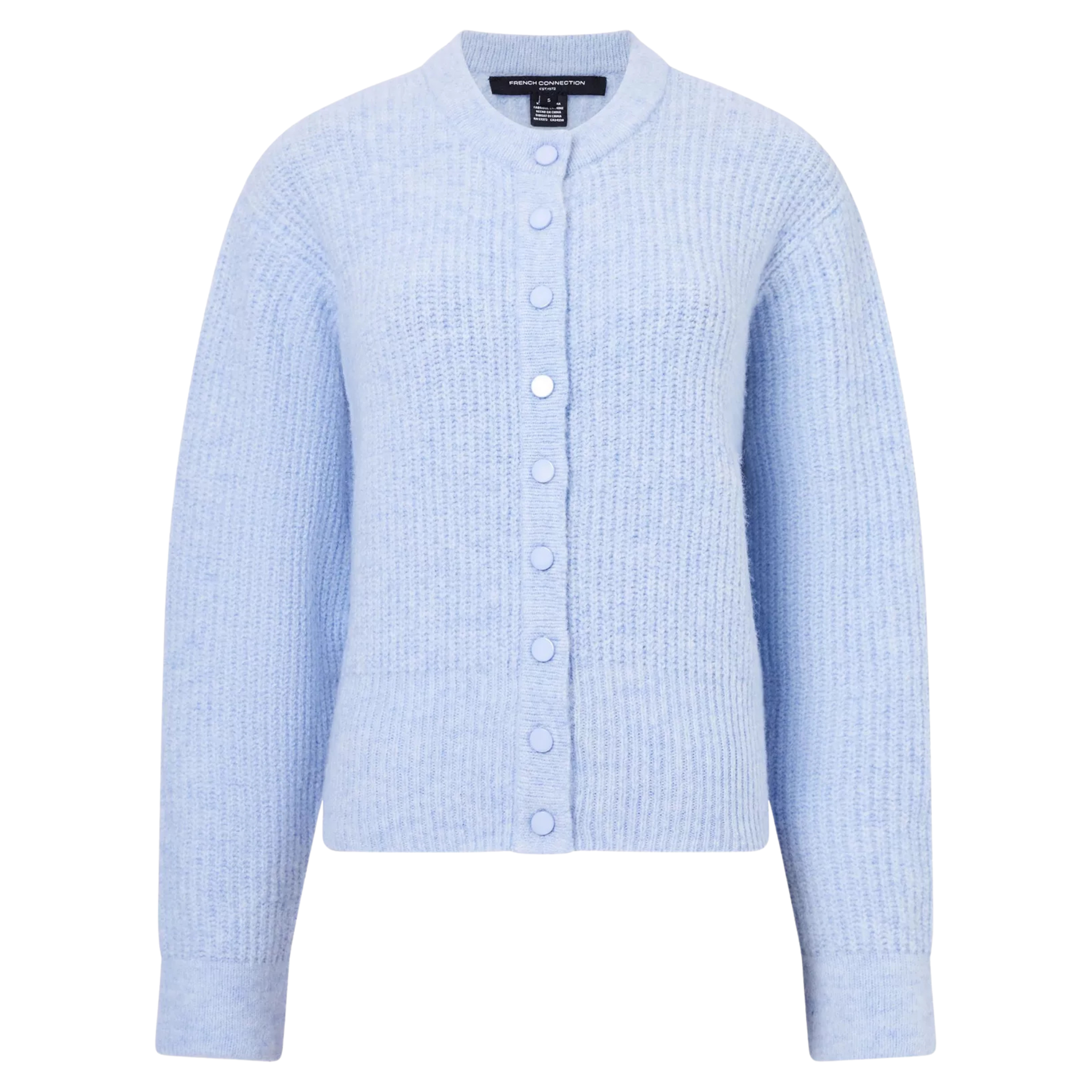 Womens French Connection Arctic Blue Kezia Knit Cardigan