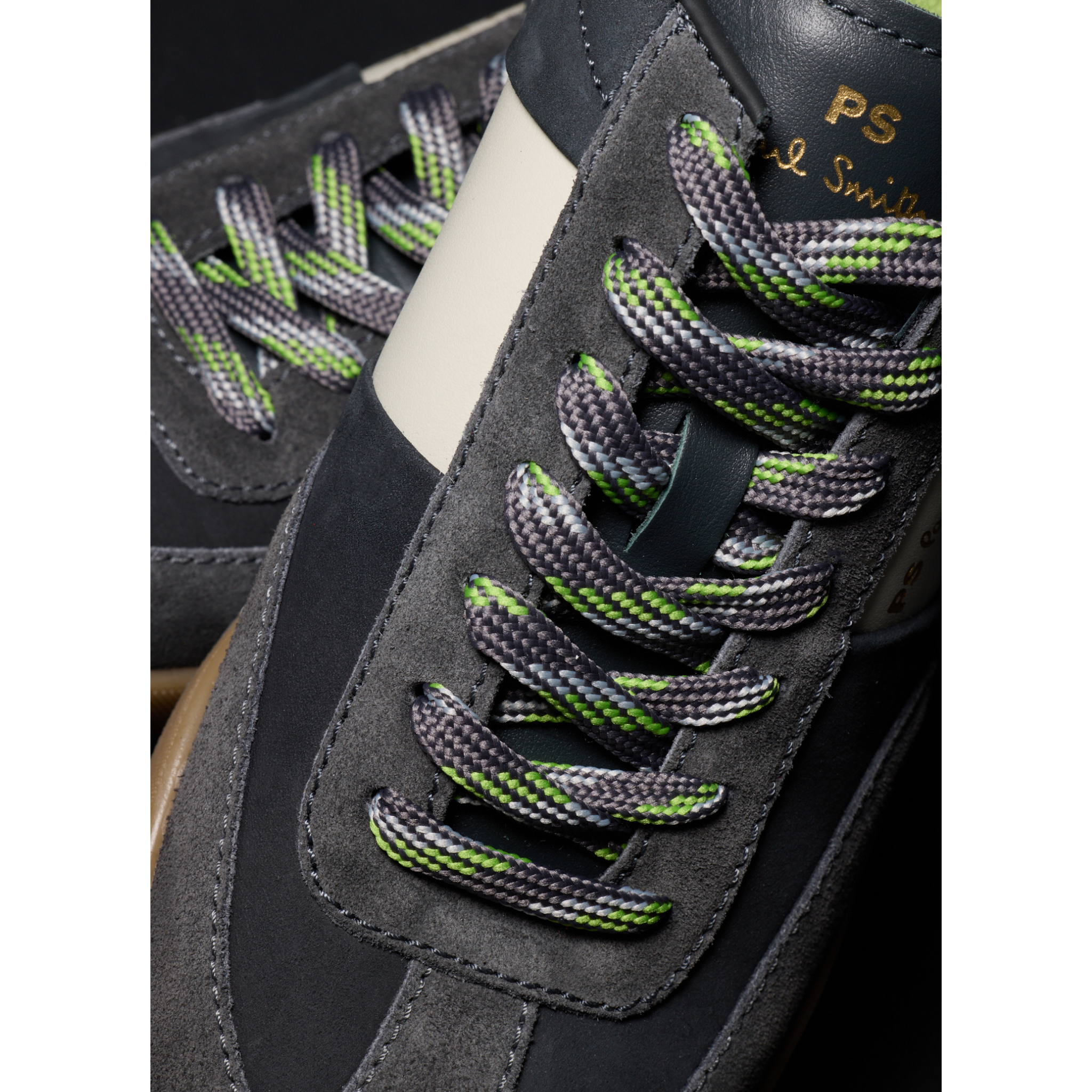Mens Paul Smith Smoke Grey Dover Trainers