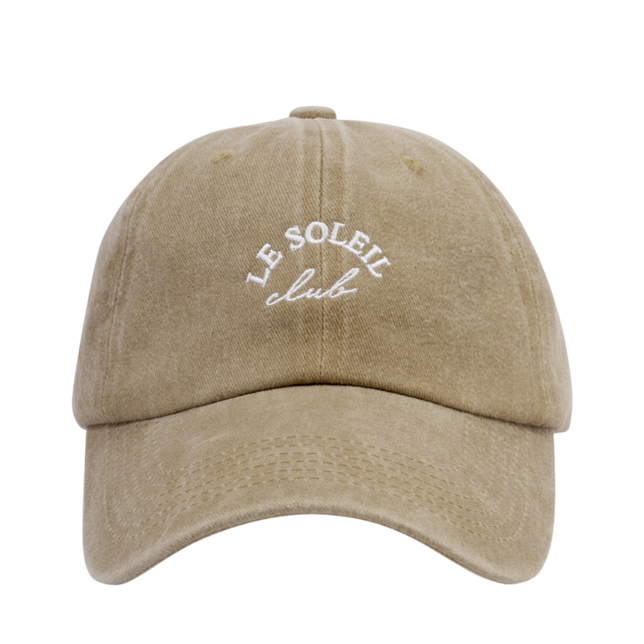 Womens Katie Loxton Taupe Le Soleil Embroidered Cap