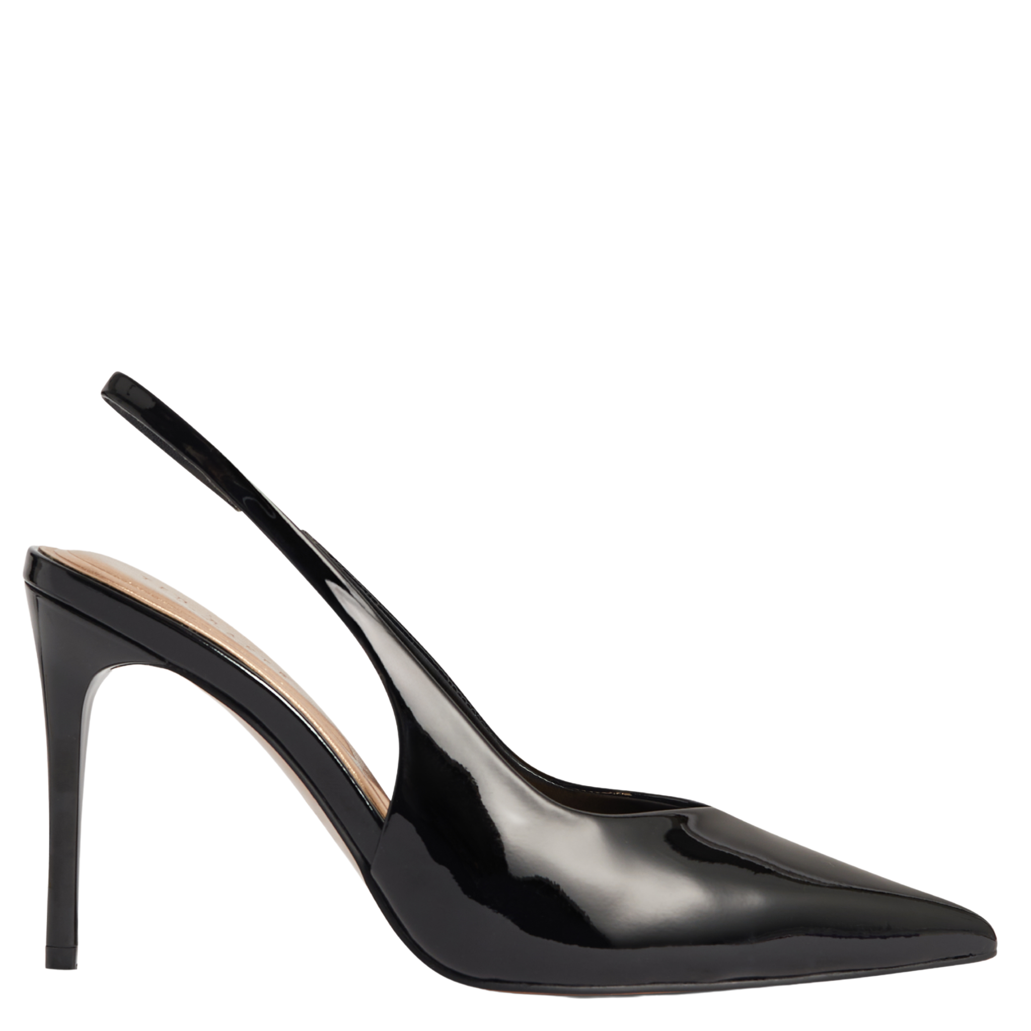 Womens Ted Baker Black Lamiie Slingback High Heels