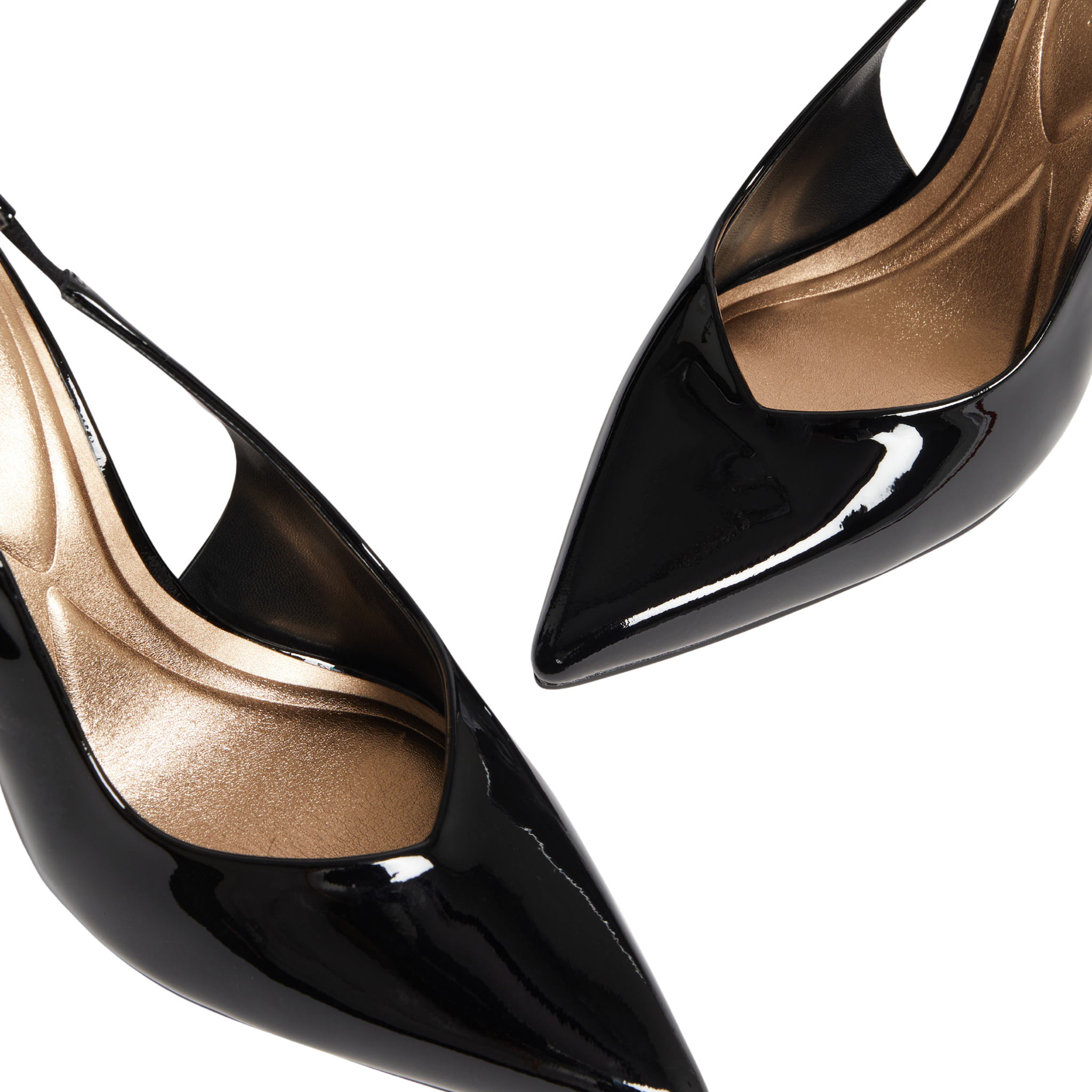 Womens Ted Baker Black Lamiie Slingback High Heels