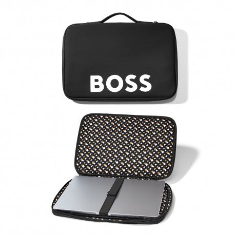 Mens BOSS Black Laptop Case