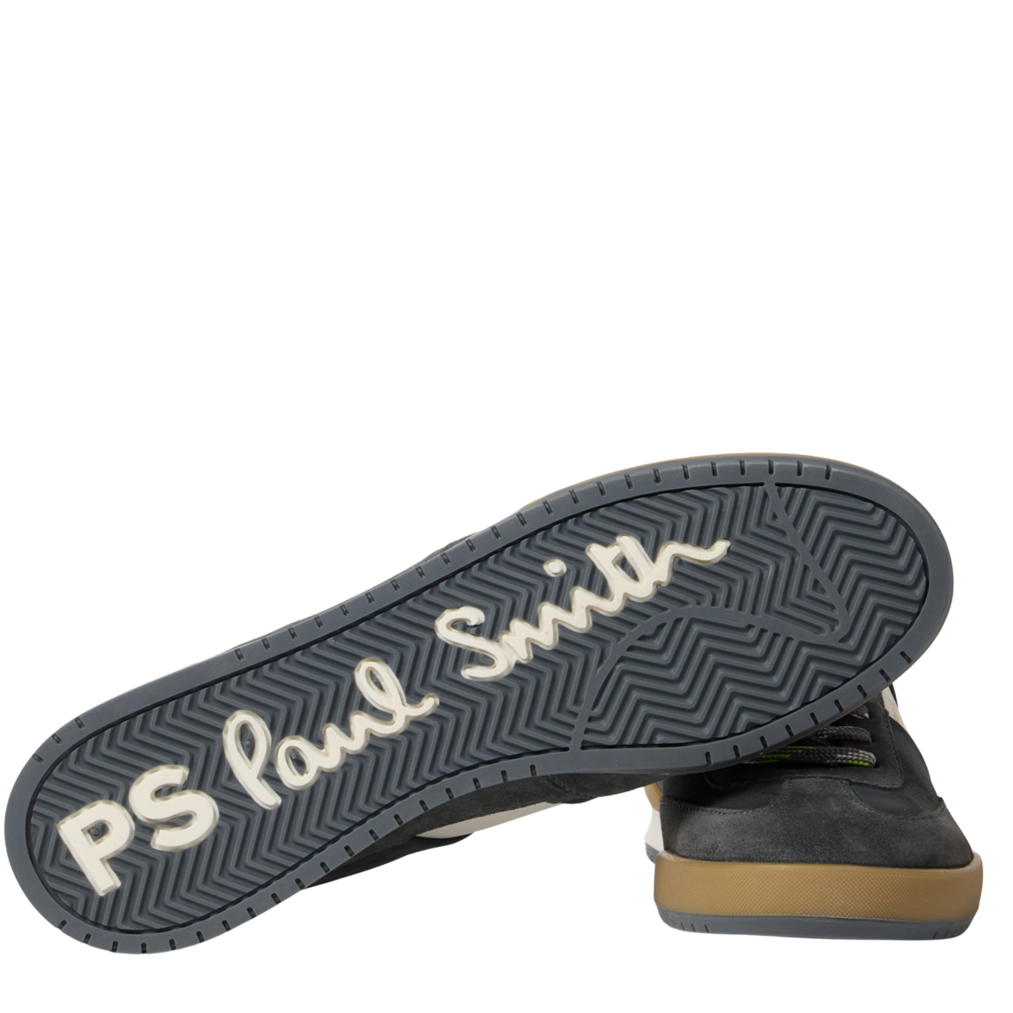Mens Paul Smith Smoke Grey Dover Trainers