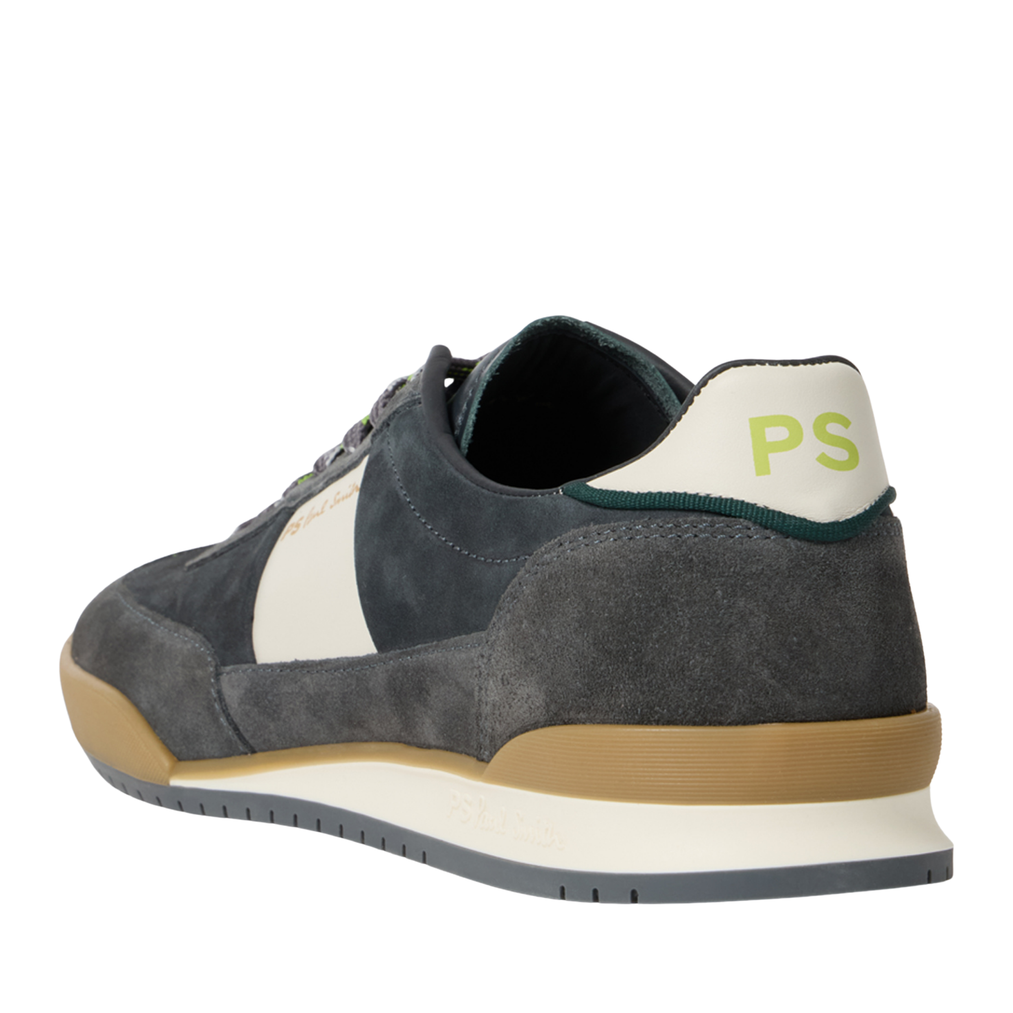 Mens Paul Smith Smoke Grey Dover Trainers