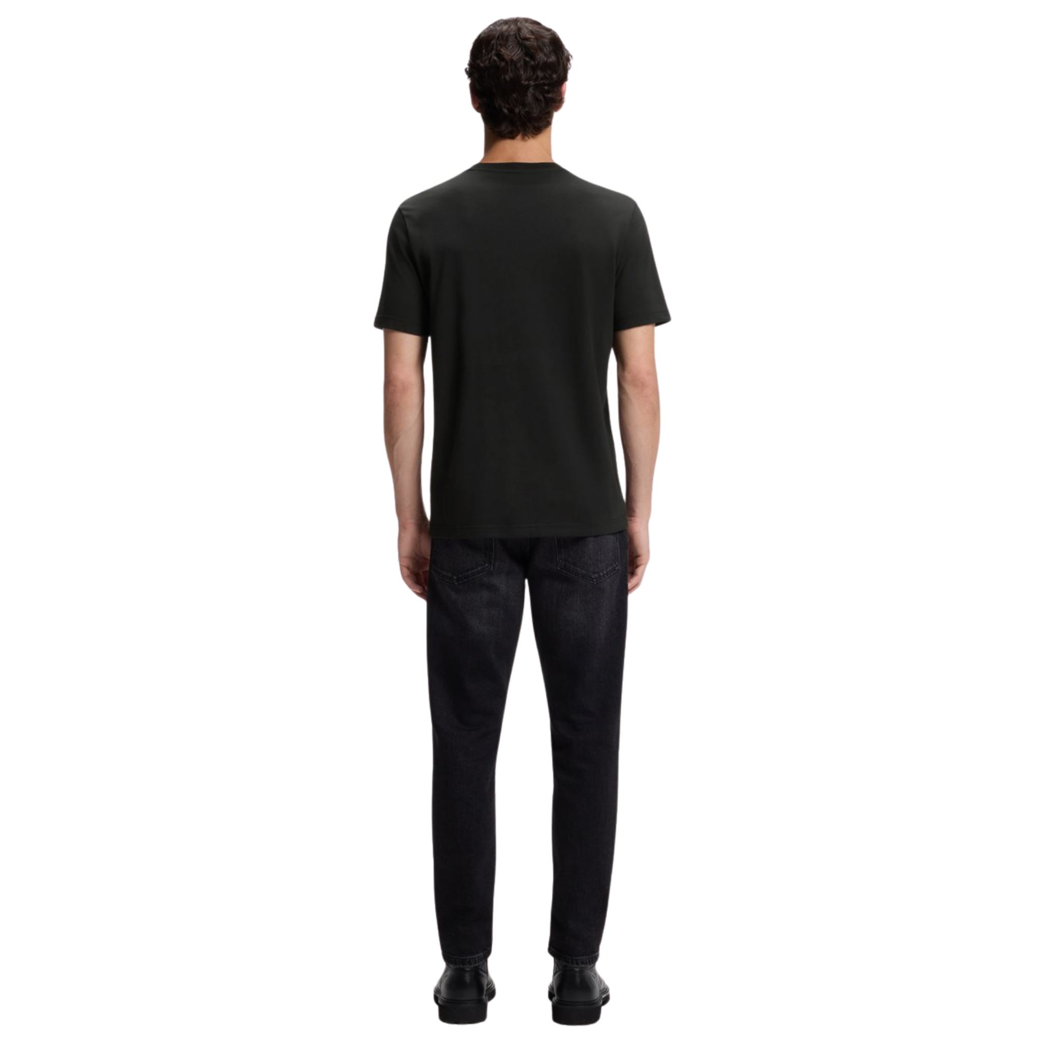 Mens BOSS Black Te_Being Bat S/s T Shirt