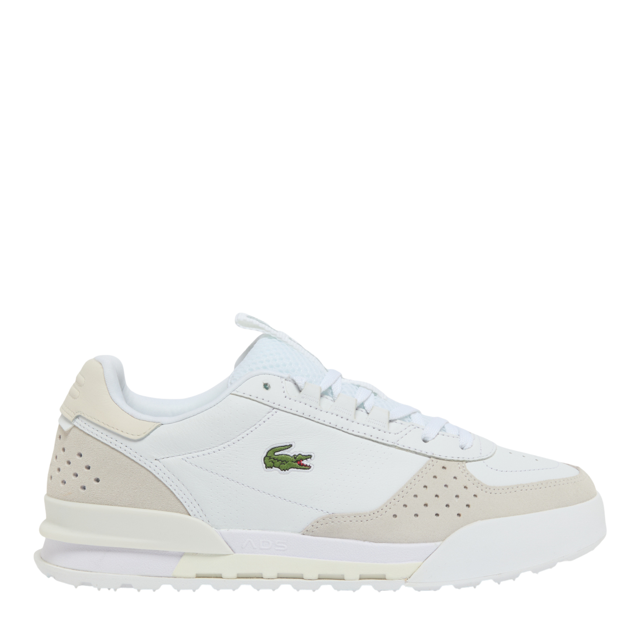 Mens Lacoste White/Off White Slam Break Trainers