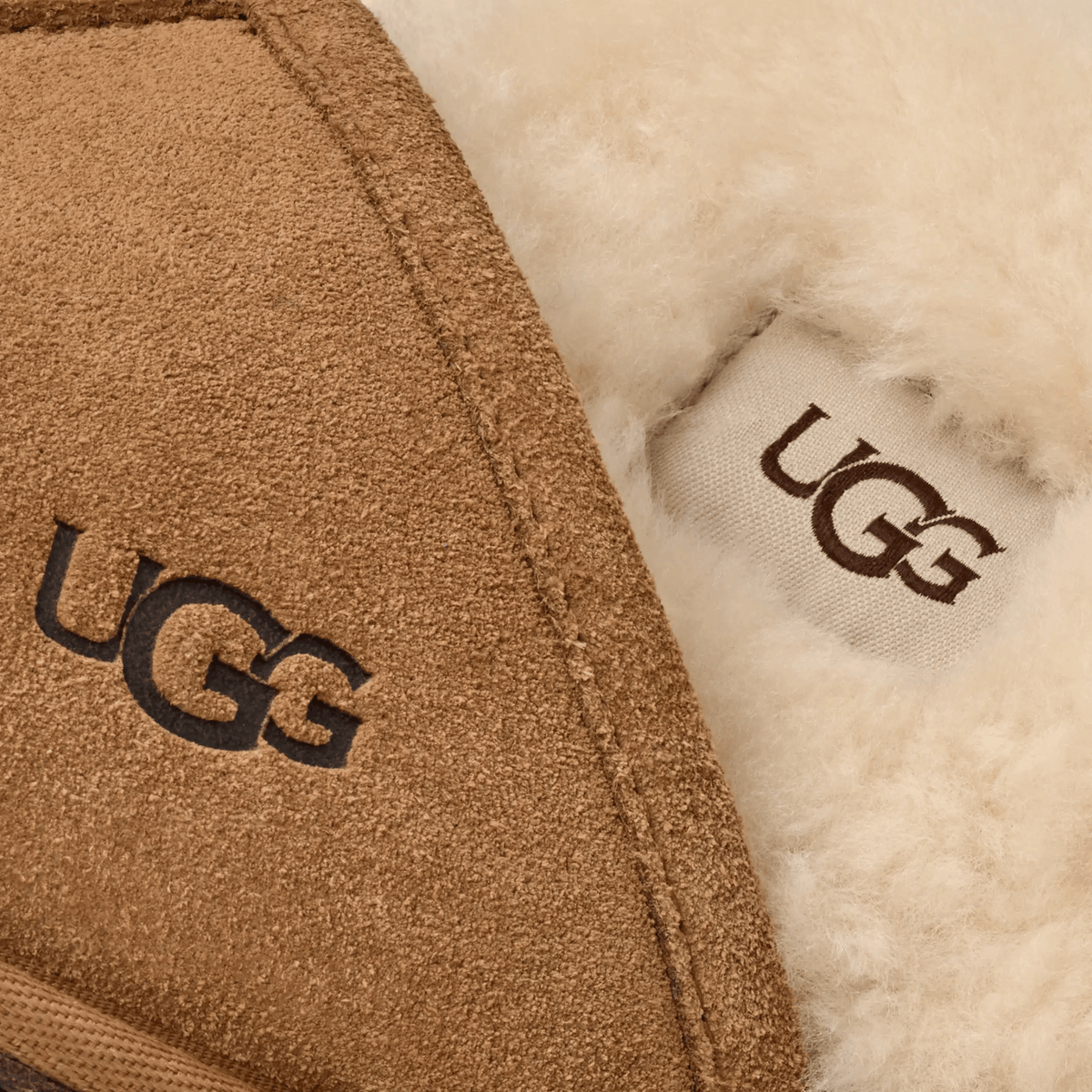 Mens UGG Chestnut Scuff Slippers