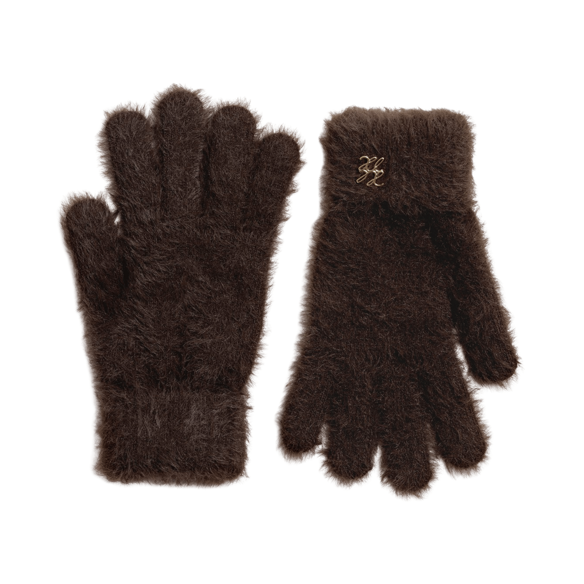 Womens Katie Loxton Chocolate Boxed Soft Knit Gloves