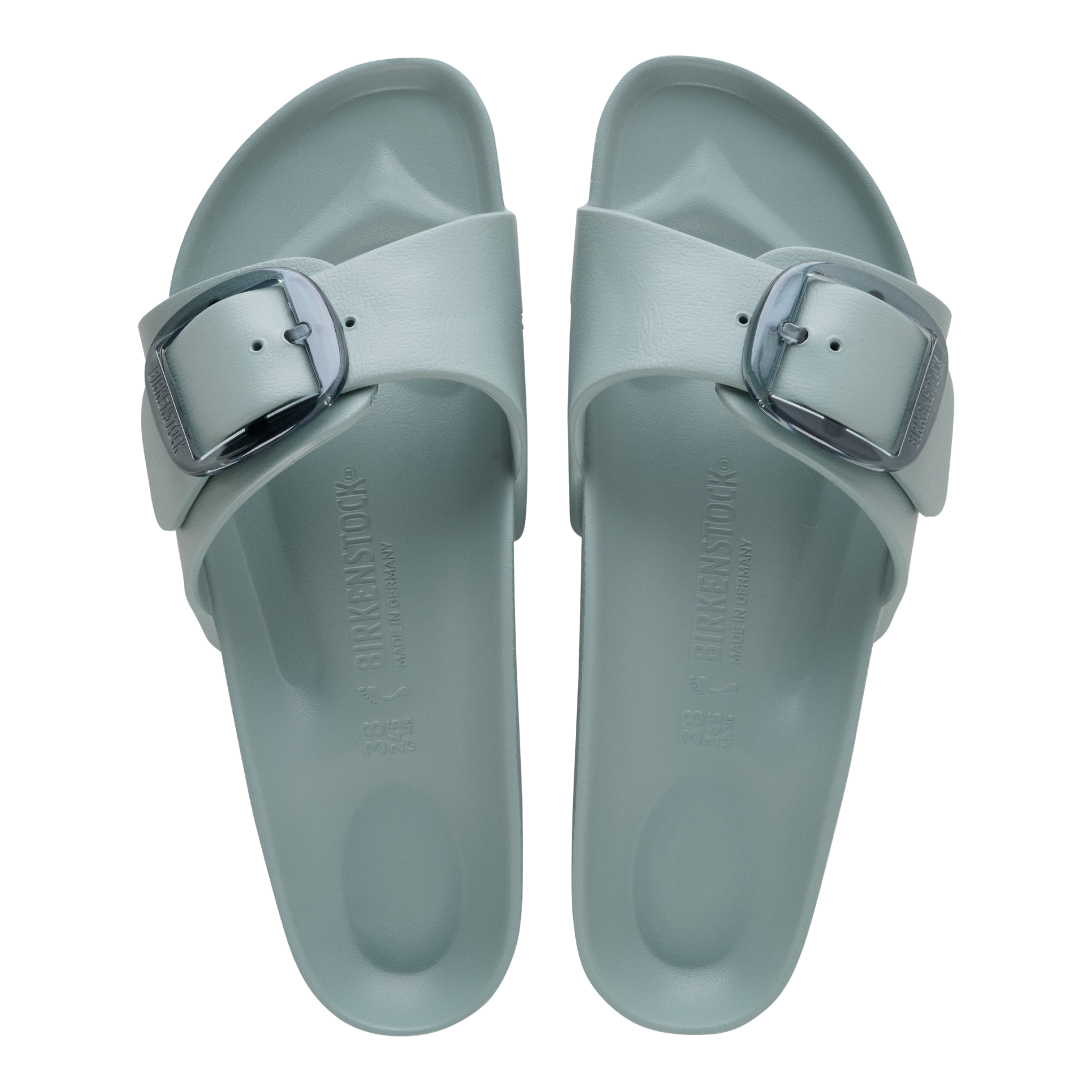 Womens Birkenstock Pure Sage Madrid Big Buckle EVA Sandals
