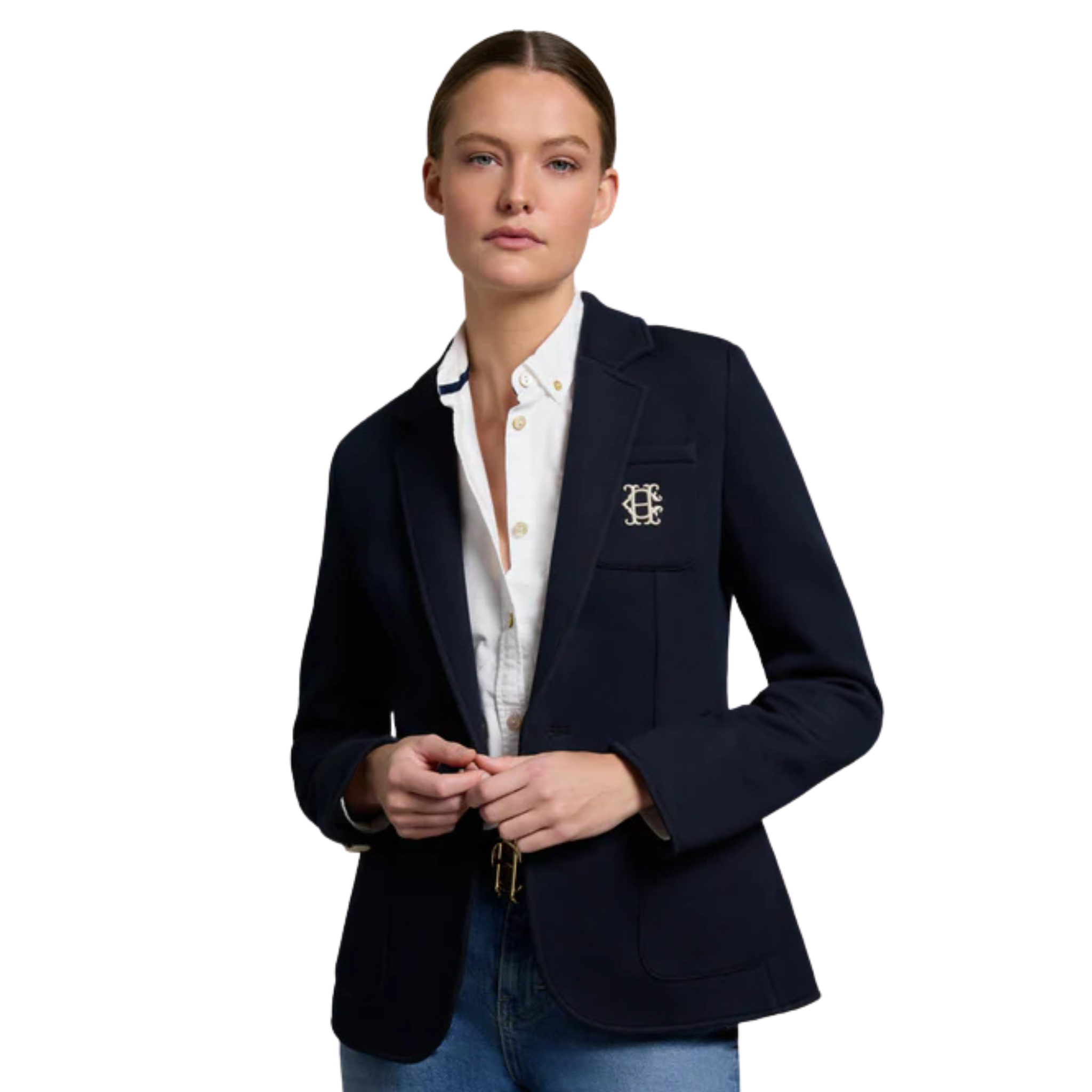 Womens Holland Cooper Ink Navy Cambridge Blazer