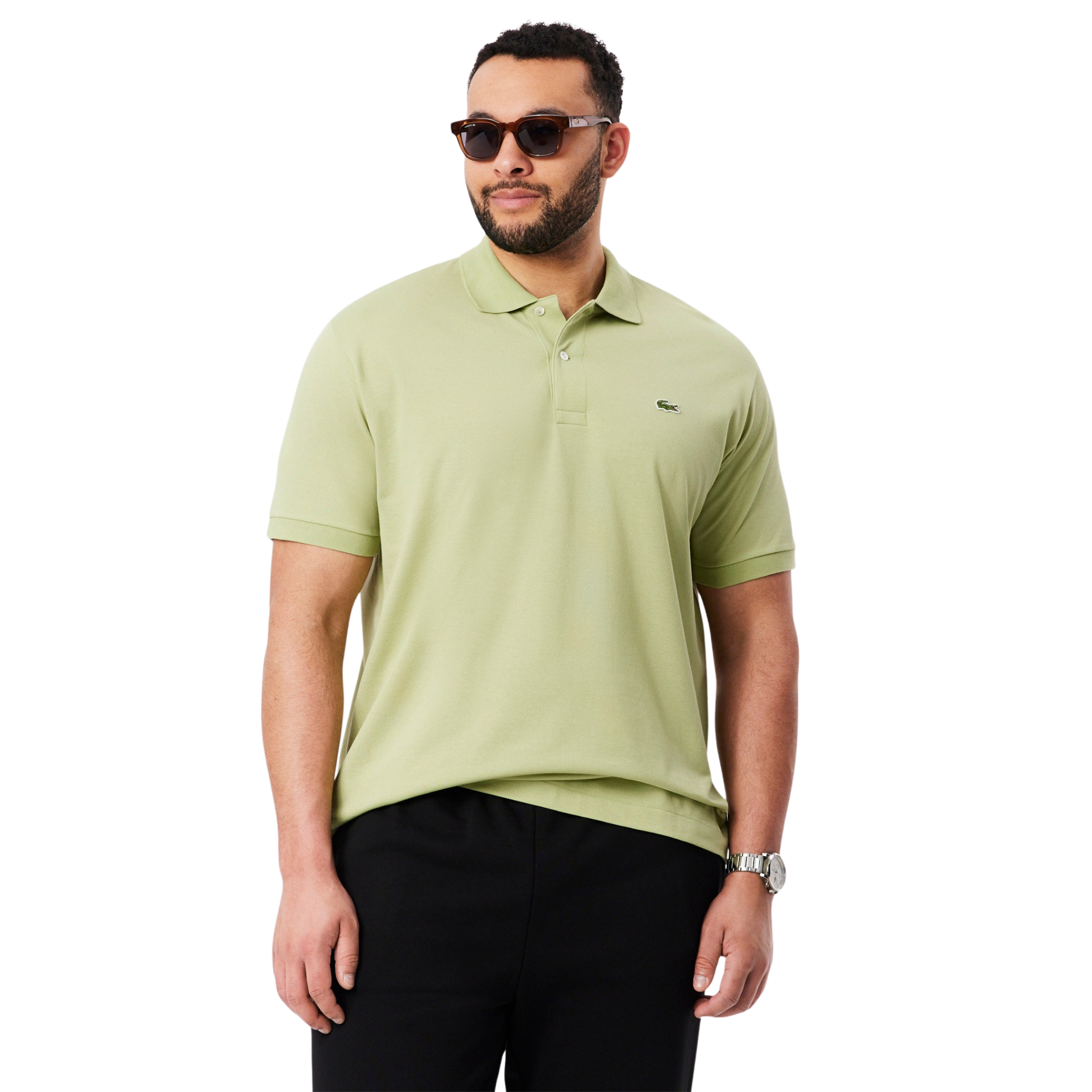Mens Lacoste Light Green Classic L.12.12 Original S/s Polo