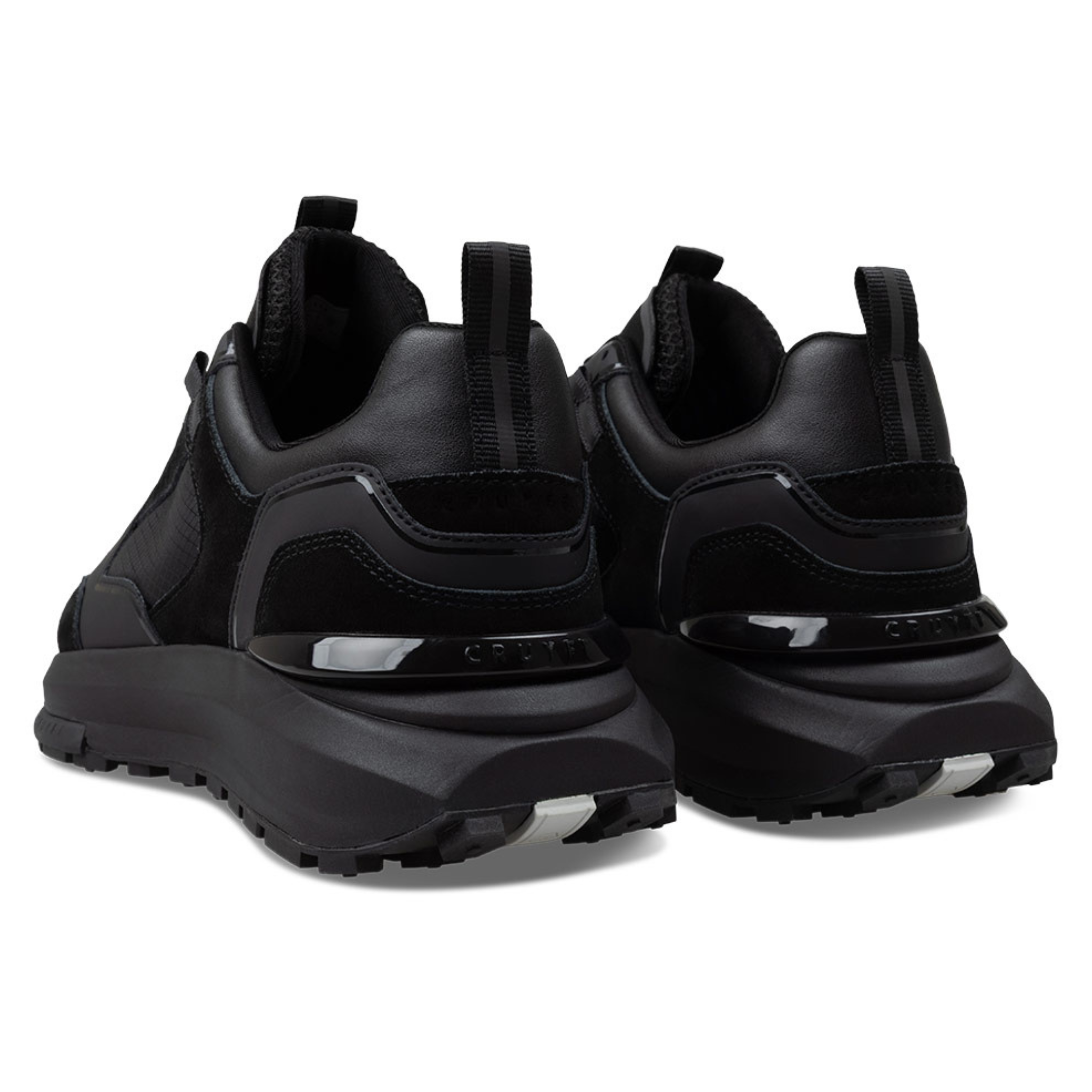 Mens Cruyff Black Rayado Trainers