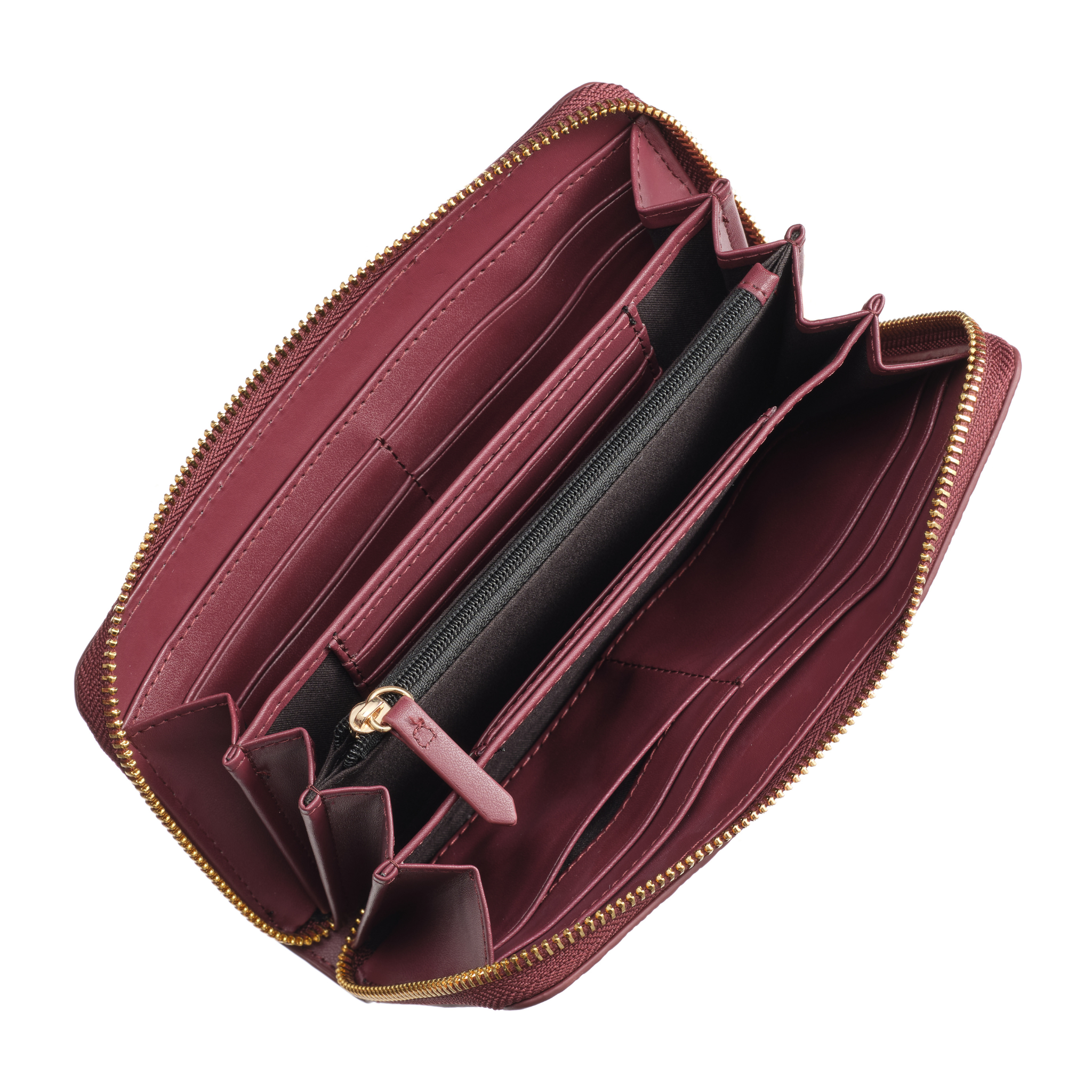Womens Valentino Bordeaux Gynevra RE ZA Purse