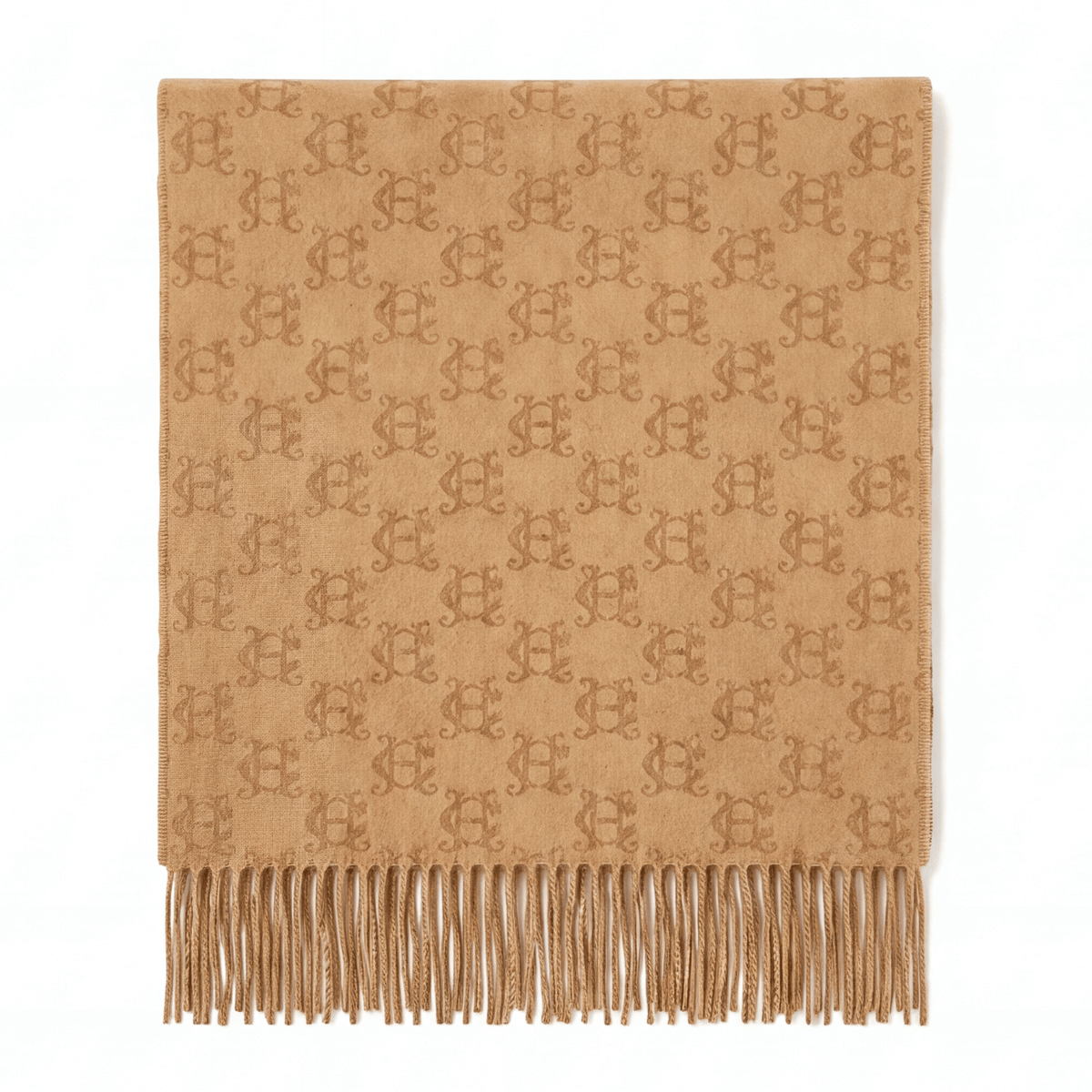 Womens Holland Cooper Toffee Heraldic Monogram Scarf