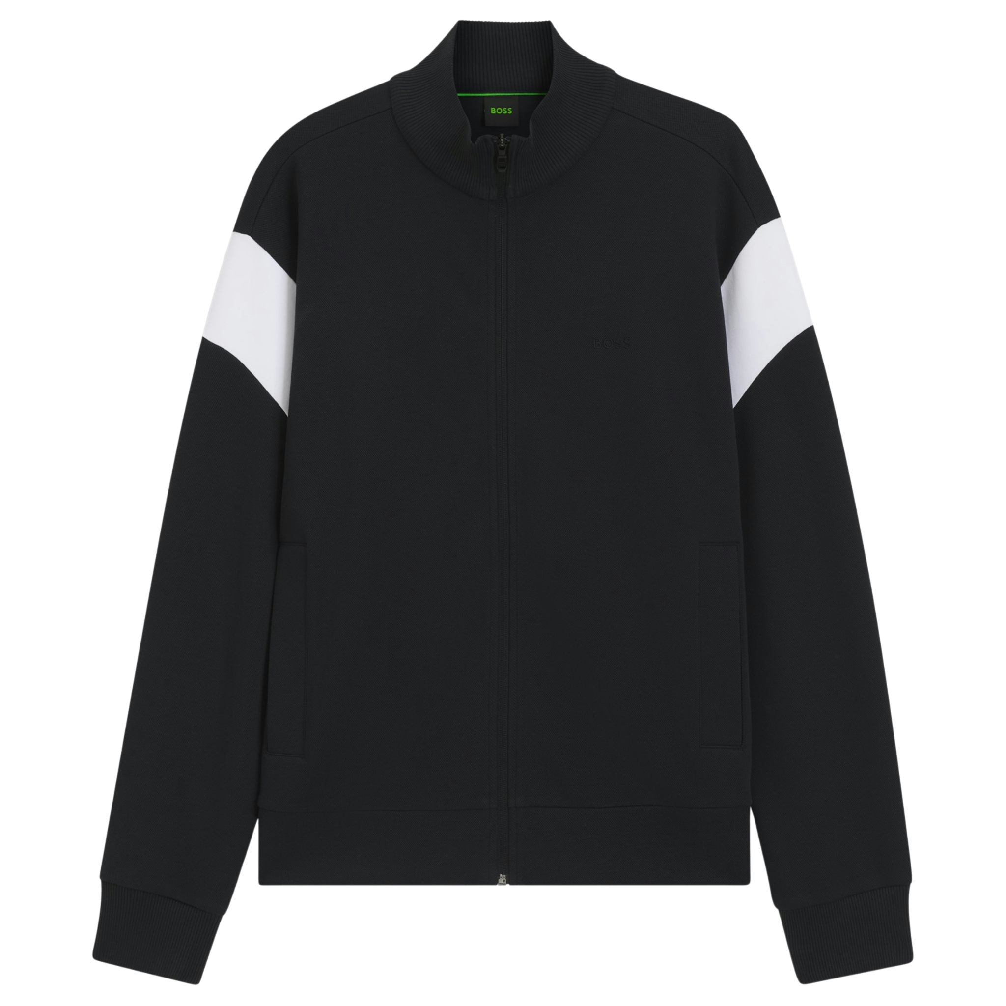 Mens BOSS Dark Blue SW_Union Skaz Sweat Jacket