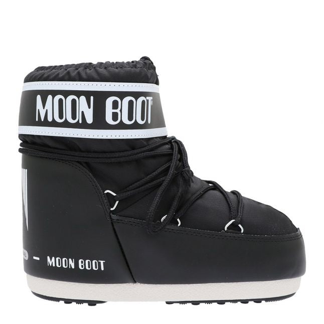 Womens Moon Boot Black Icon Low Nylon Boots