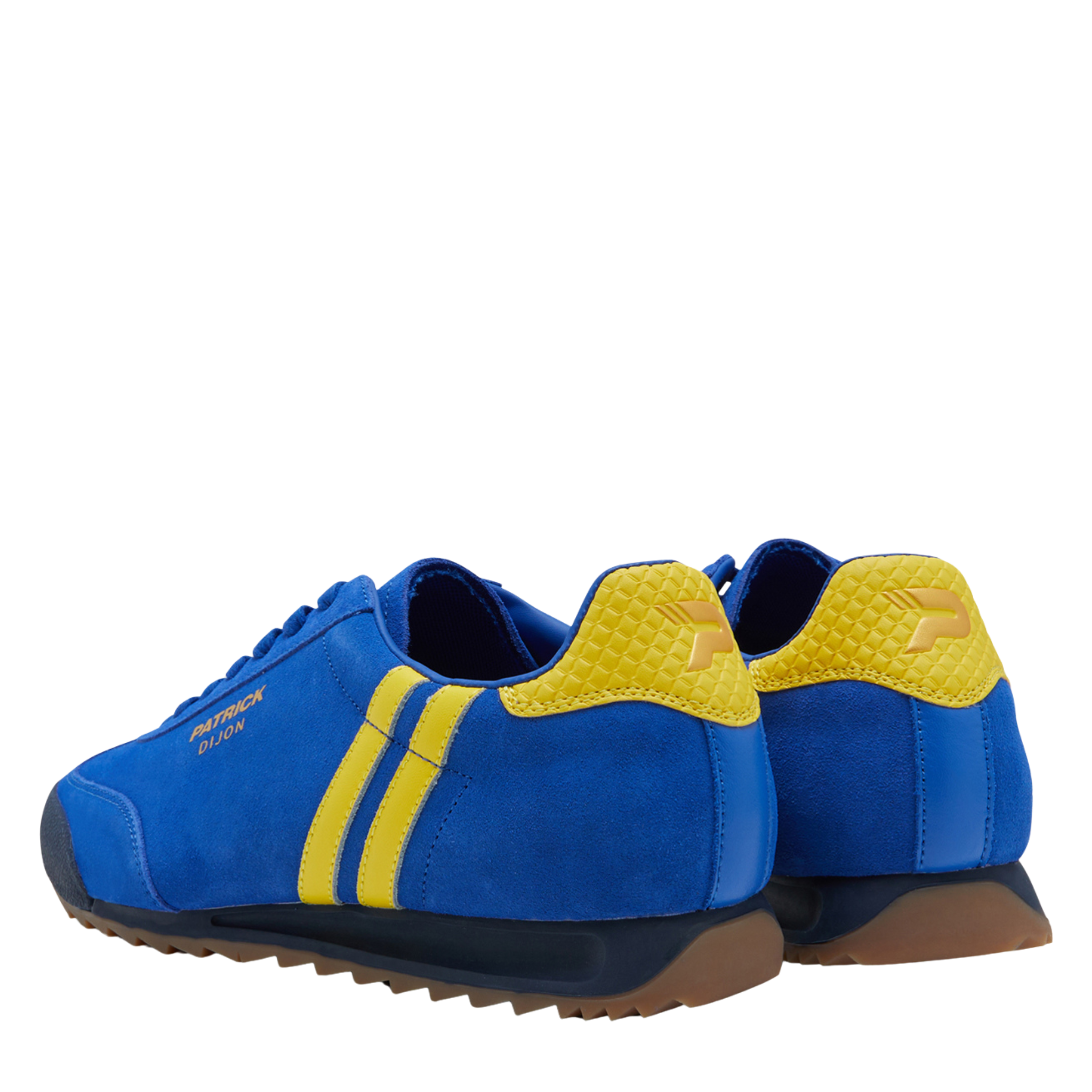 Mens Patrick Royal/Yellow/Navy Dijon Trainers