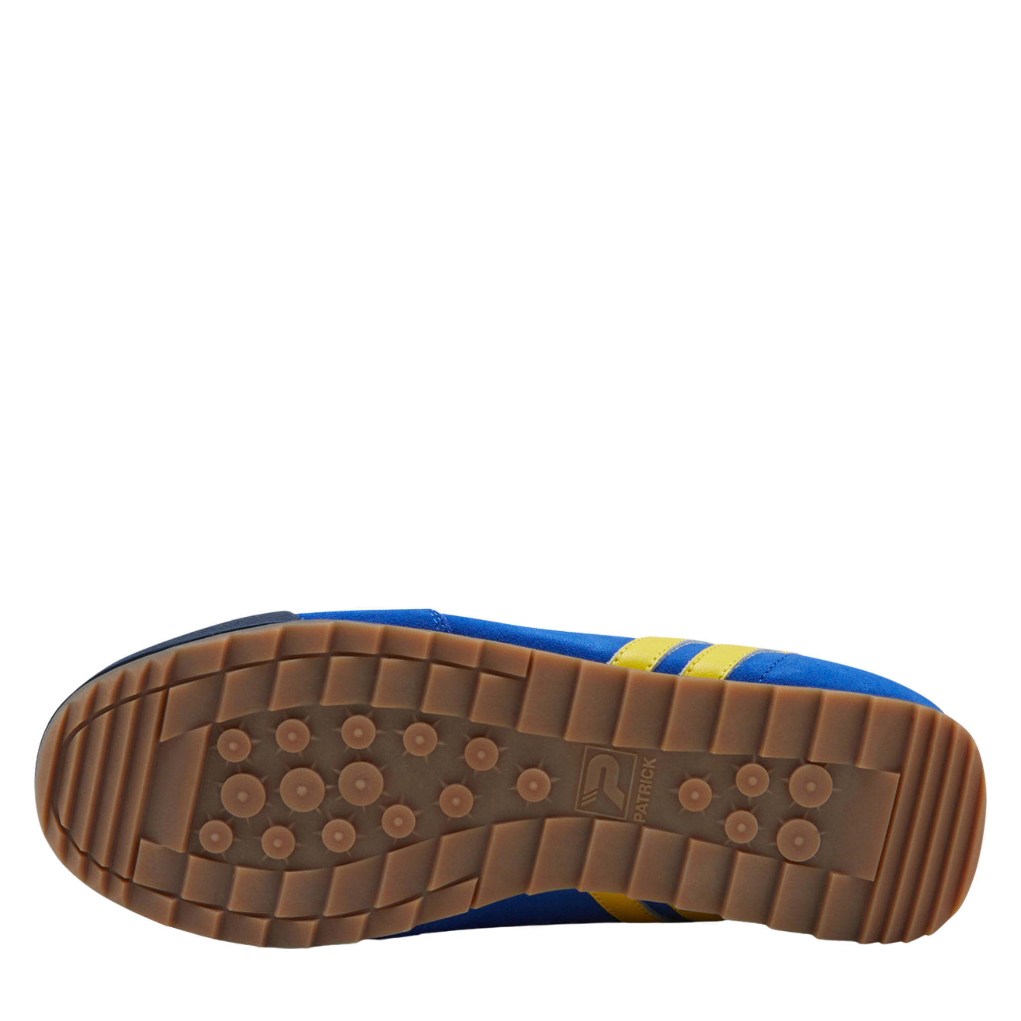 Mens Patrick Royal/Yellow/Navy Dijon Trainers