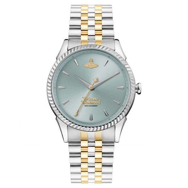 Vivienne Westwood Watch Womens Silver/Blue Sunray Seymour 