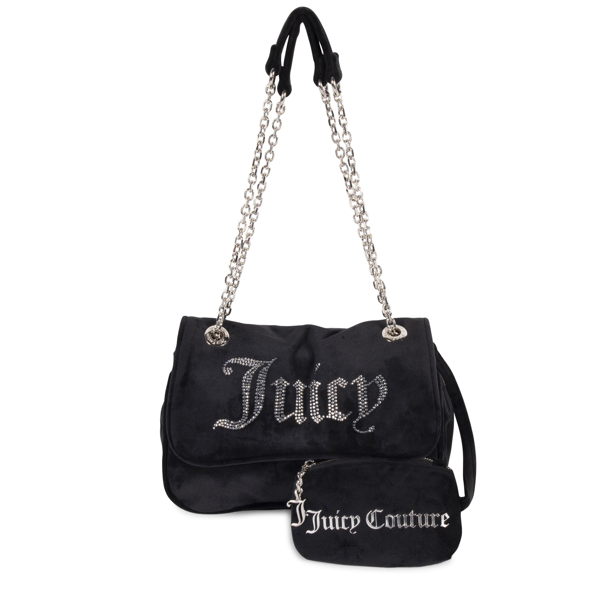 Womens Juicy Couture Kimberly Flap Shoulder Crossbody Bag