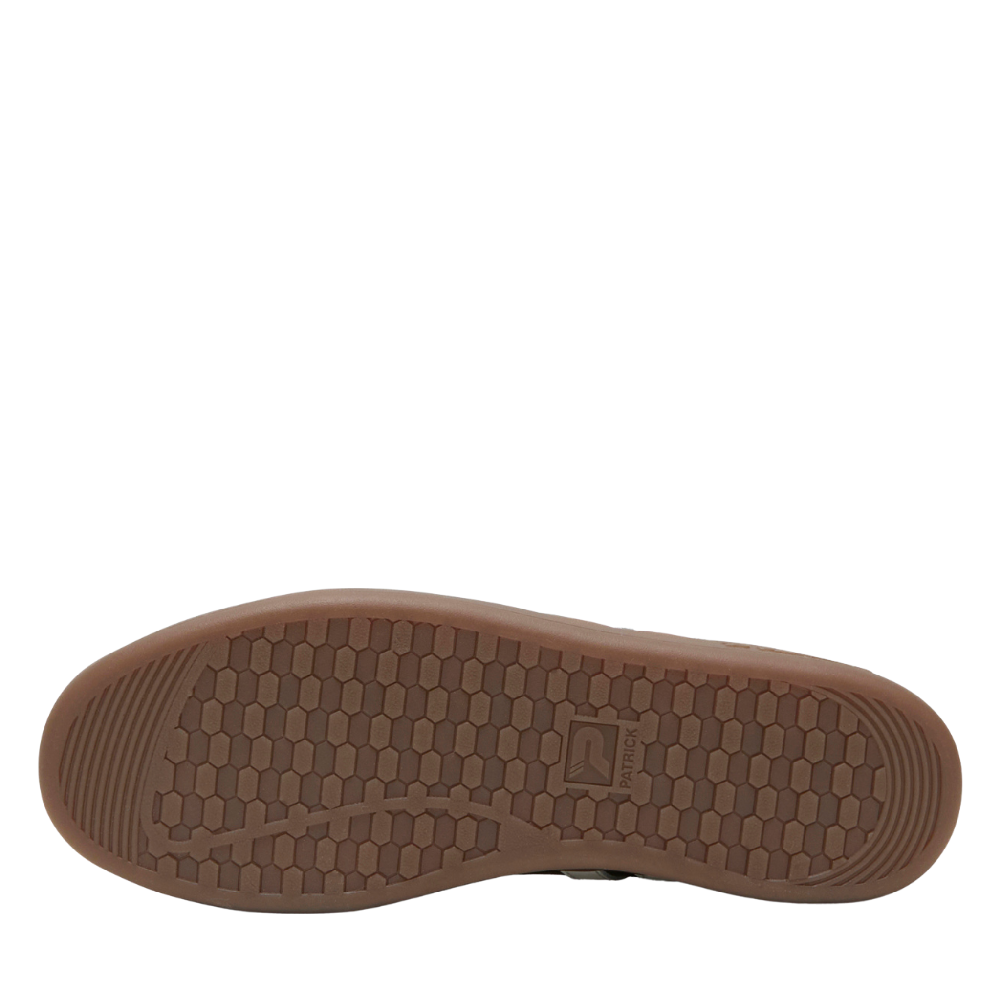 Mens Patrick Black/White/Gum Monaco Trainers