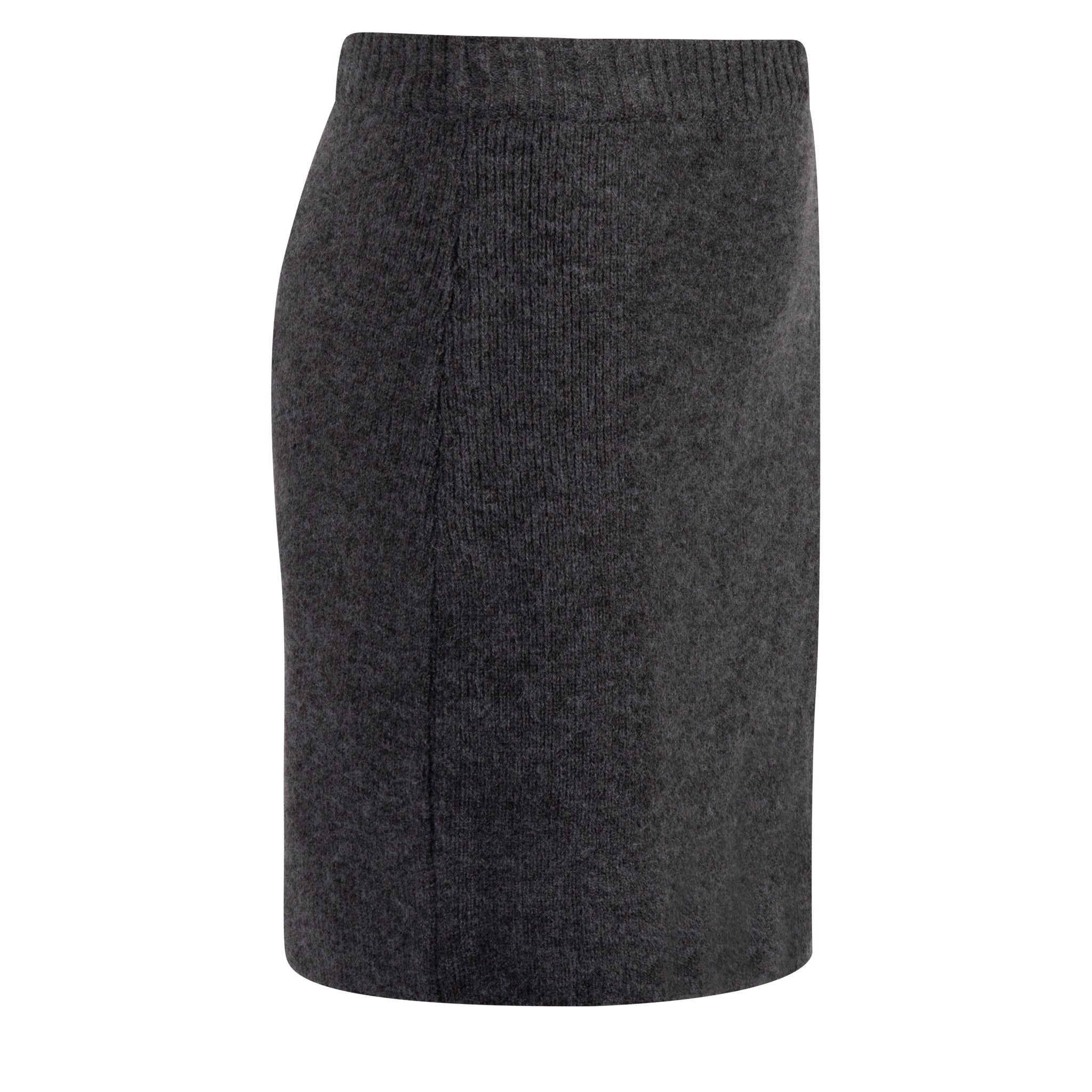 Womens Pretty Lavish Charcoal Etta Knit Co-ord Mini Skirt