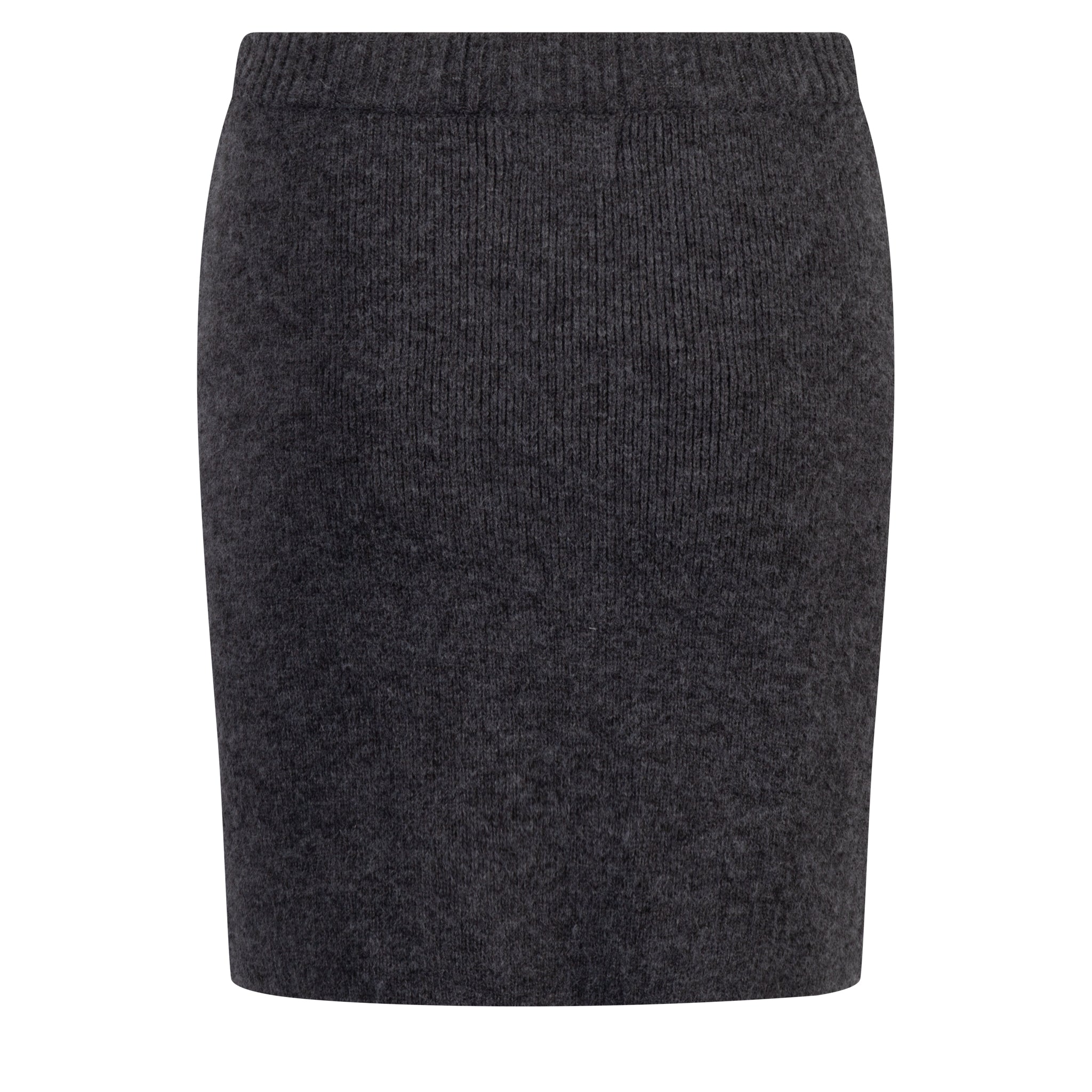 Womens Pretty Lavish Charcoal Etta Knit Co-ord Mini Skirt
