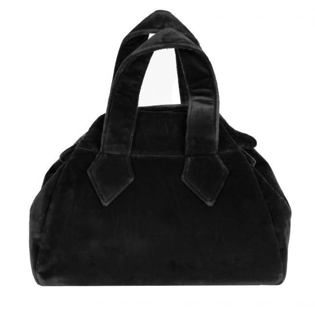 Womens Vivienne Westwood Black Archive Medium Velvet Bag