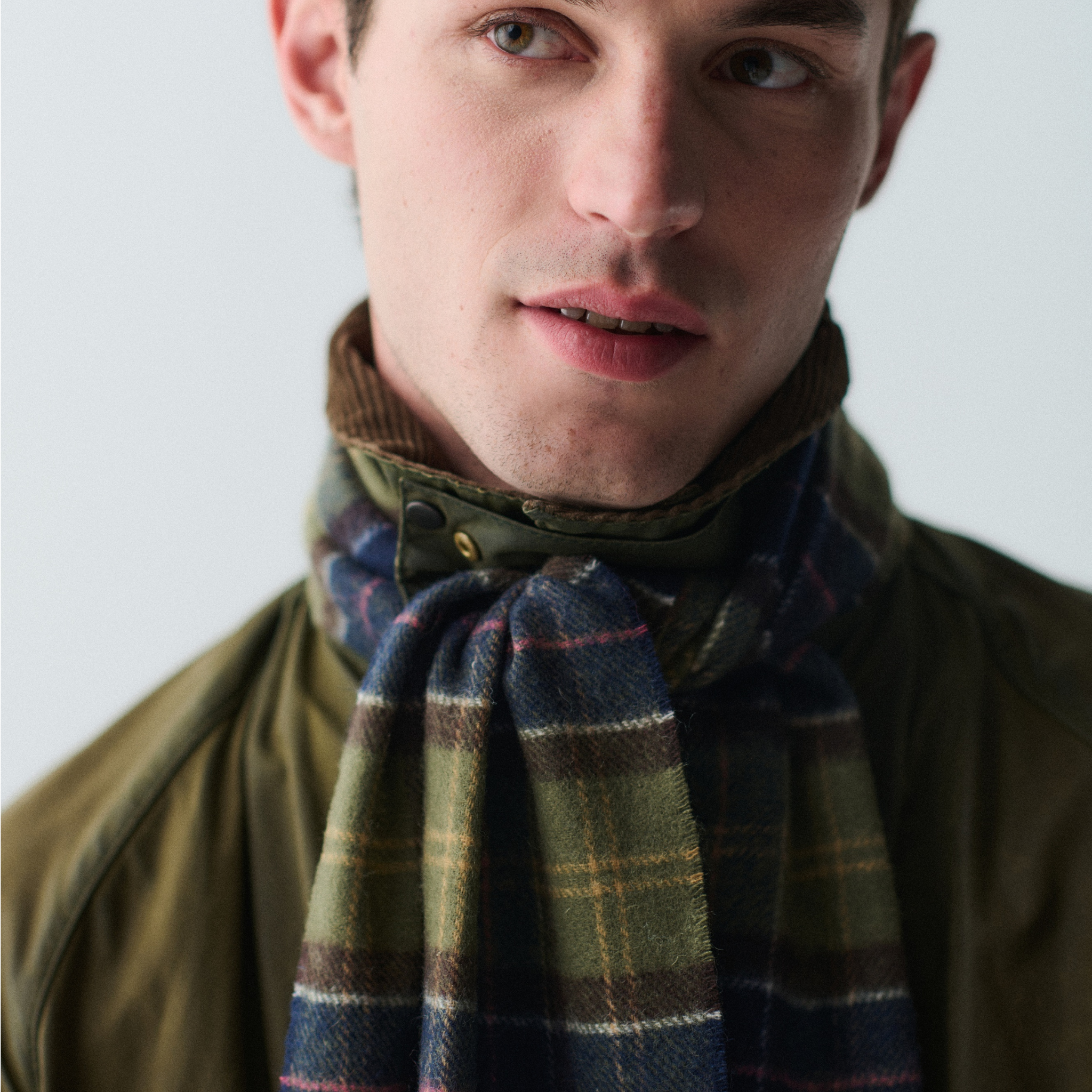 Barbour Classic Tartan Lambswool Scarf