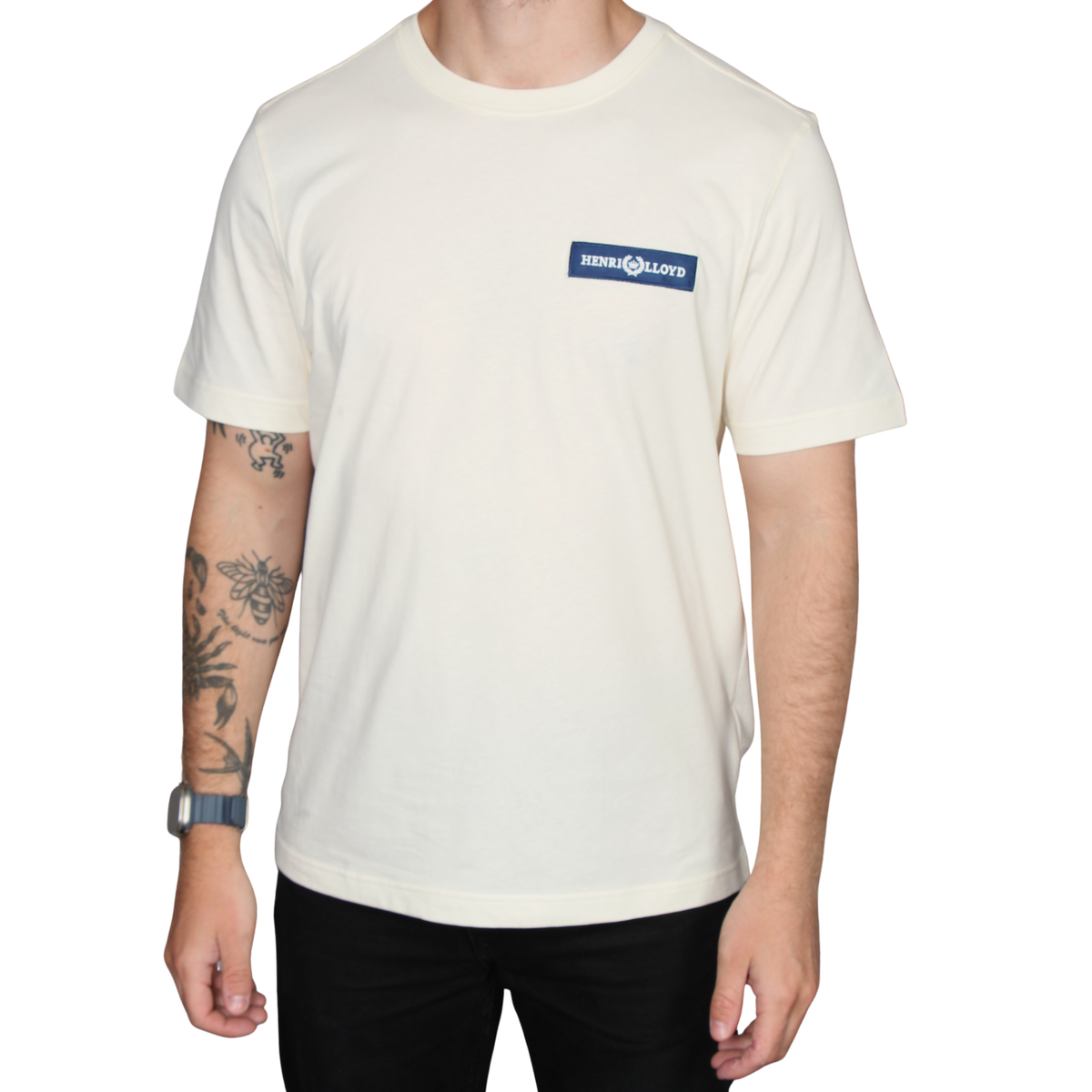 Mens Henri Lloyd Off White Calshot S/s T Shirt