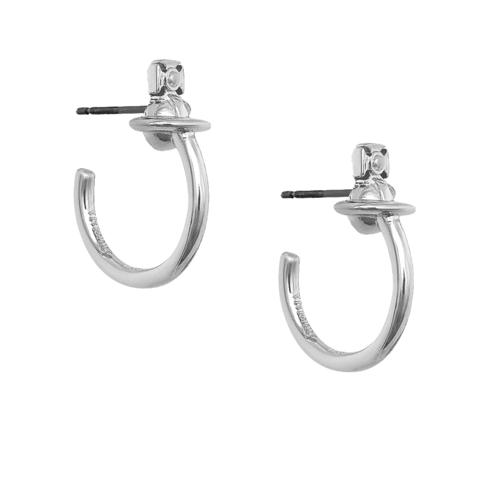 Vivienne Westwood Platinum Vera Earrings