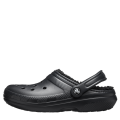 Crocs Clog Mens Black/Black Classic Lined Clog