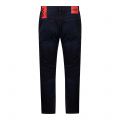 HUGO Jeans Mens Navy 708 Slim Fit Jeans