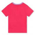 Marc Jacobs T Shirt Girls Fuschia Retro Logo Short Sleeve T Shirt