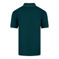 PS Paul Smith Polo Shirt Mens Petrol Green Zebra Badge Tipped Reg S/s Polo