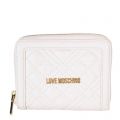Womens Ivory Diamond Quilt ZA Small Purse 133326 by Love Moschino from Hurleys