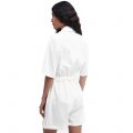 Barbour International Playsuit Womens White Rosell Playsuit
