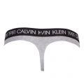 Womens Grey Heather Logo Tape Thong 49975 by Calvin Klein from Hurleys