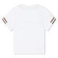 BOSS T Shirt + Shorts Set Toddler White/Stone Logo T Shirt + Shorts Set