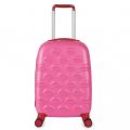 Womens Peony & Red Lips Hardsided Suitcase 19355 by Lulu Guinness from Hurleys
