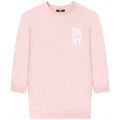 Girls Pink L/s Jumper Dress 117044 by DKNY from Hurleys