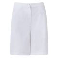 French Connection Shorts Womens Linen White Alania Lyocell Blend | Hurleys
